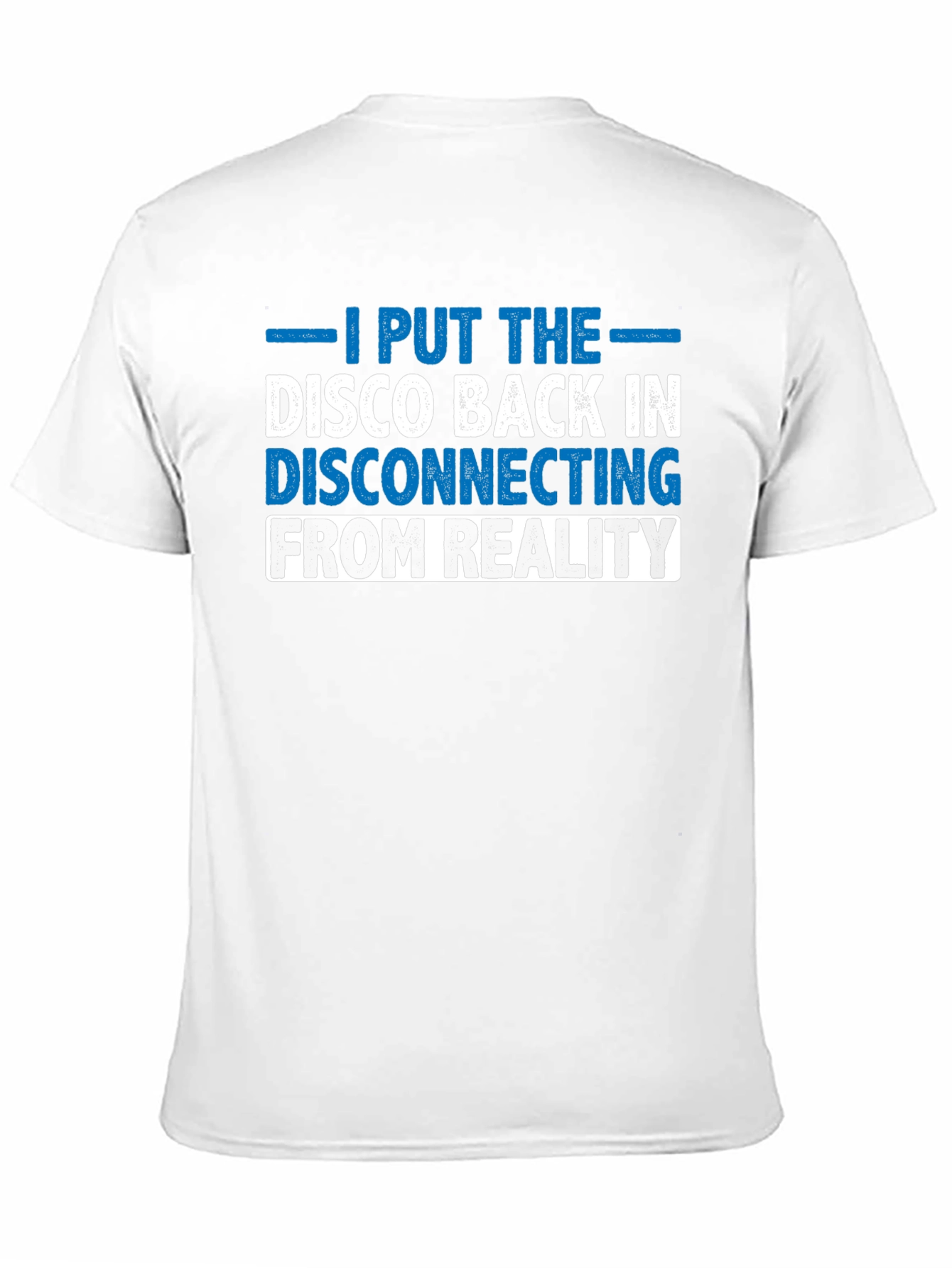 Disco Disconnecting T-Shirt: Funny Graphic Tee for Men