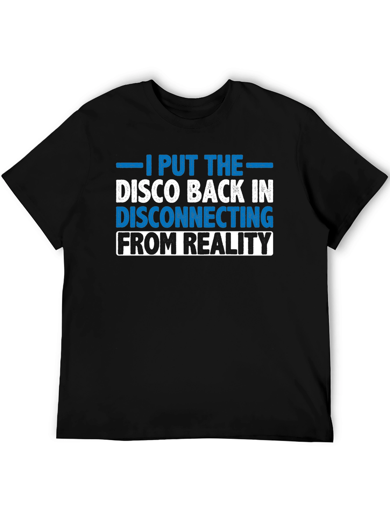 Disco Disconnecting T-Shirt: Funny Graphic Tee for Men