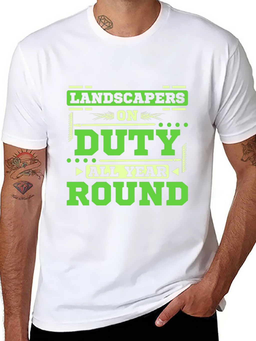 Landscapers on Duty All Year Round T-Shirt