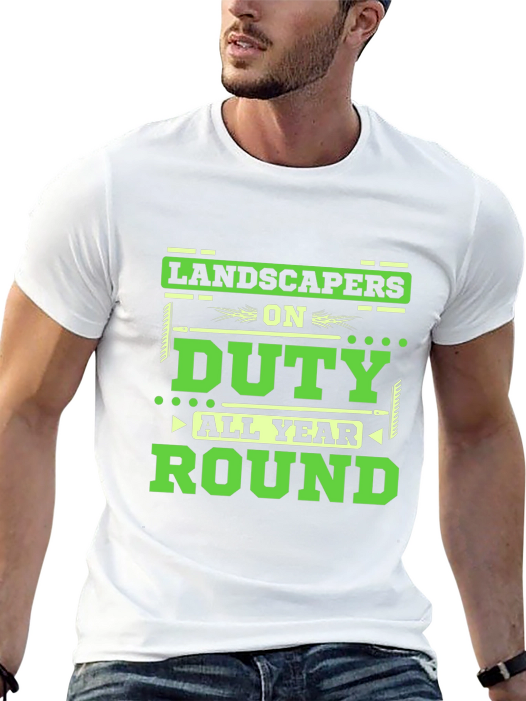 Landscapers on Duty All Year Round T-Shirt