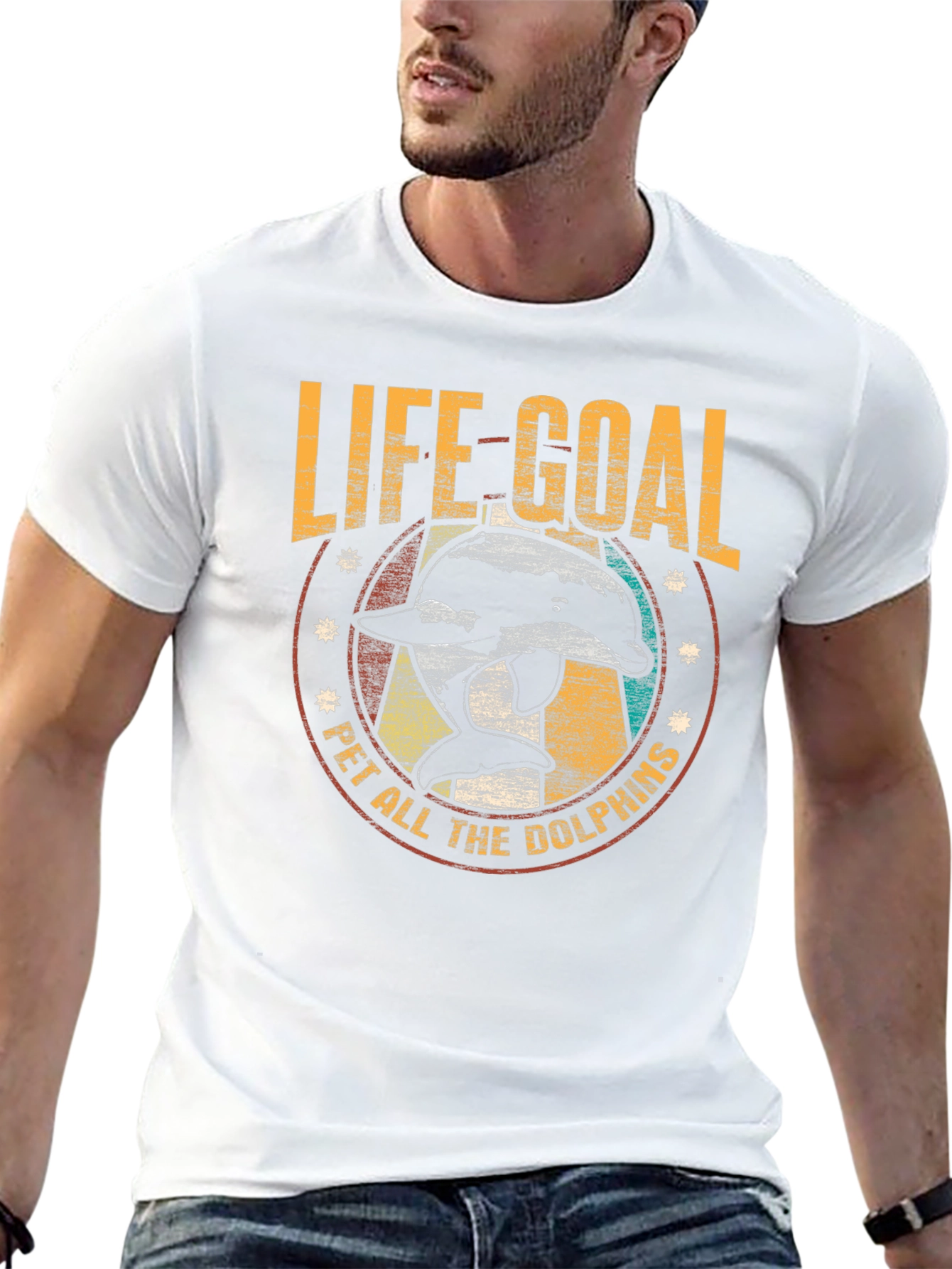 Life Goal Pet All The Dolphins T-Shirt