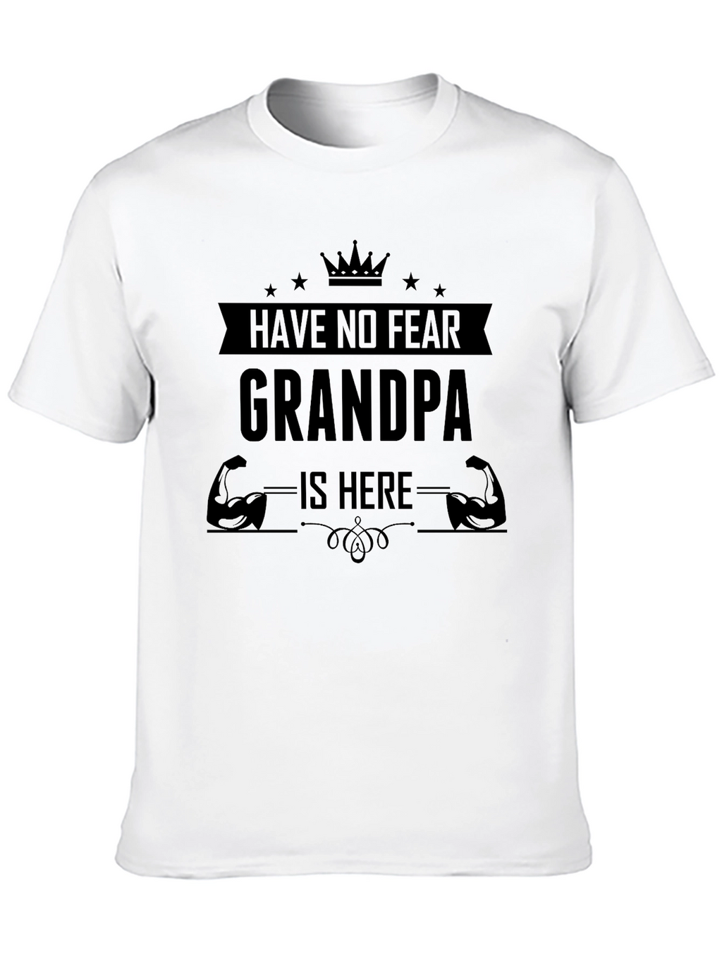 Have No Fear Grandpa Is Here Graphic Tee