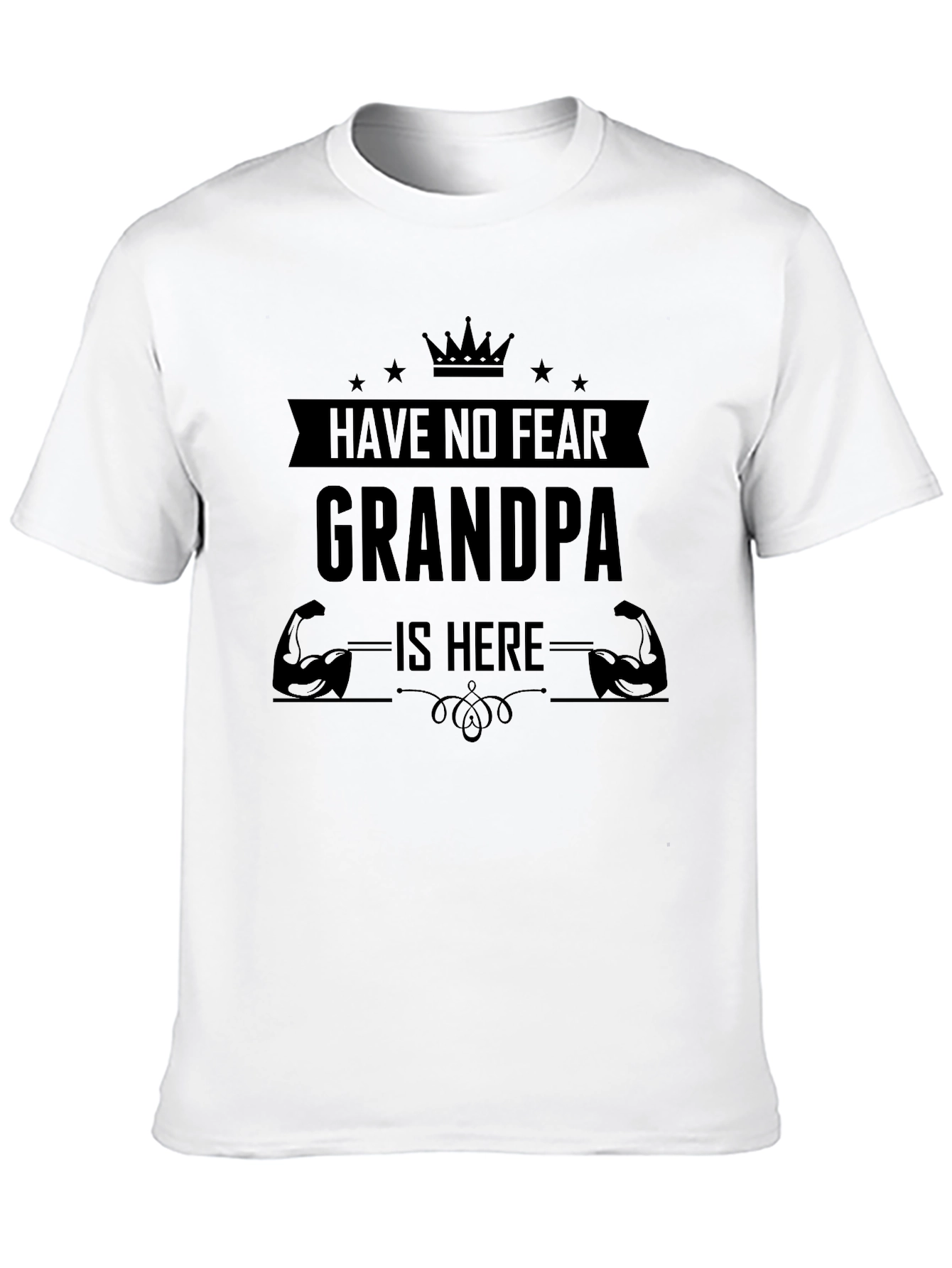 Have No Fear Grandpa Is Here Graphic Tee
