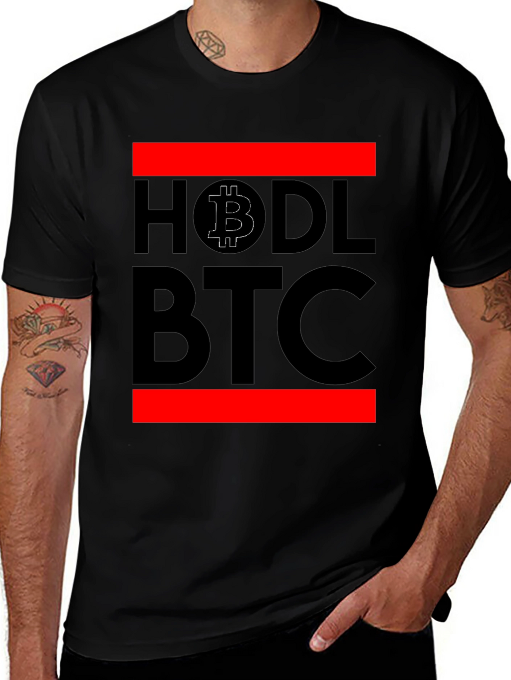 HODL BTC Bitcoin T-Shirt