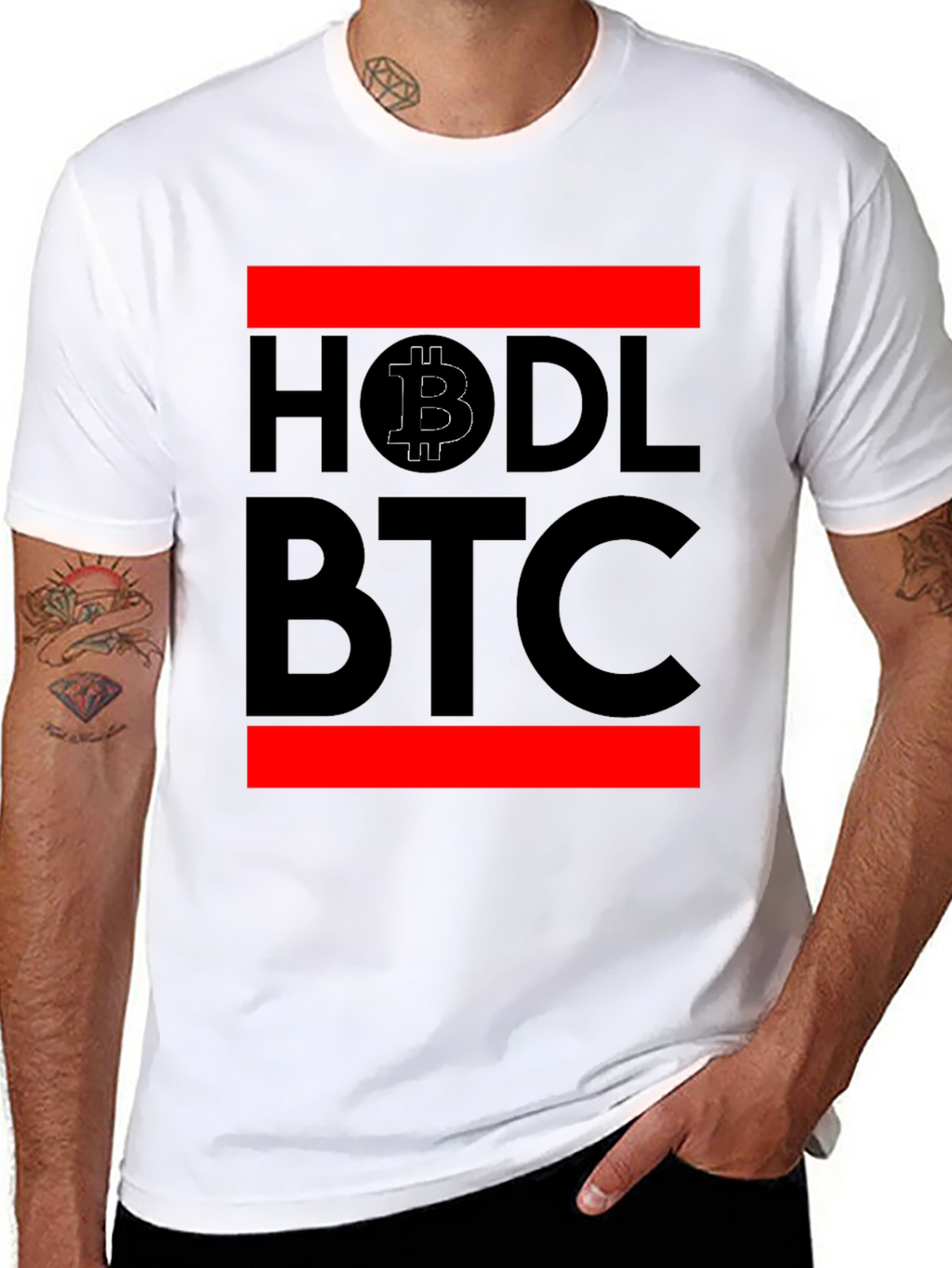 HODL BTC Bitcoin T-Shirt