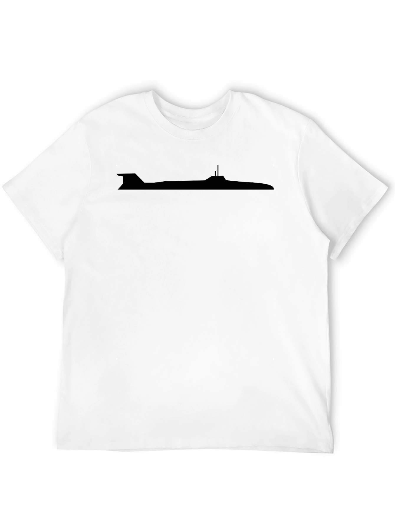 Submarine Silhouette Black T-Shirt