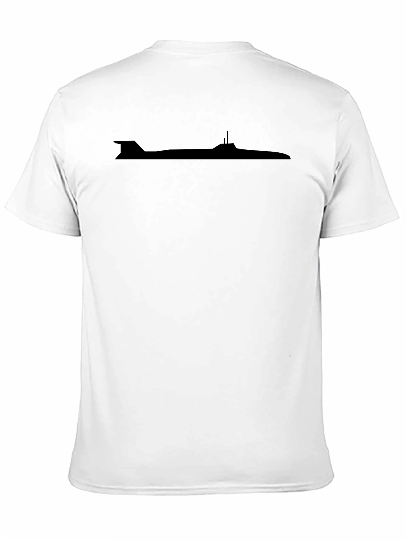 Submarine Silhouette Black T-Shirt