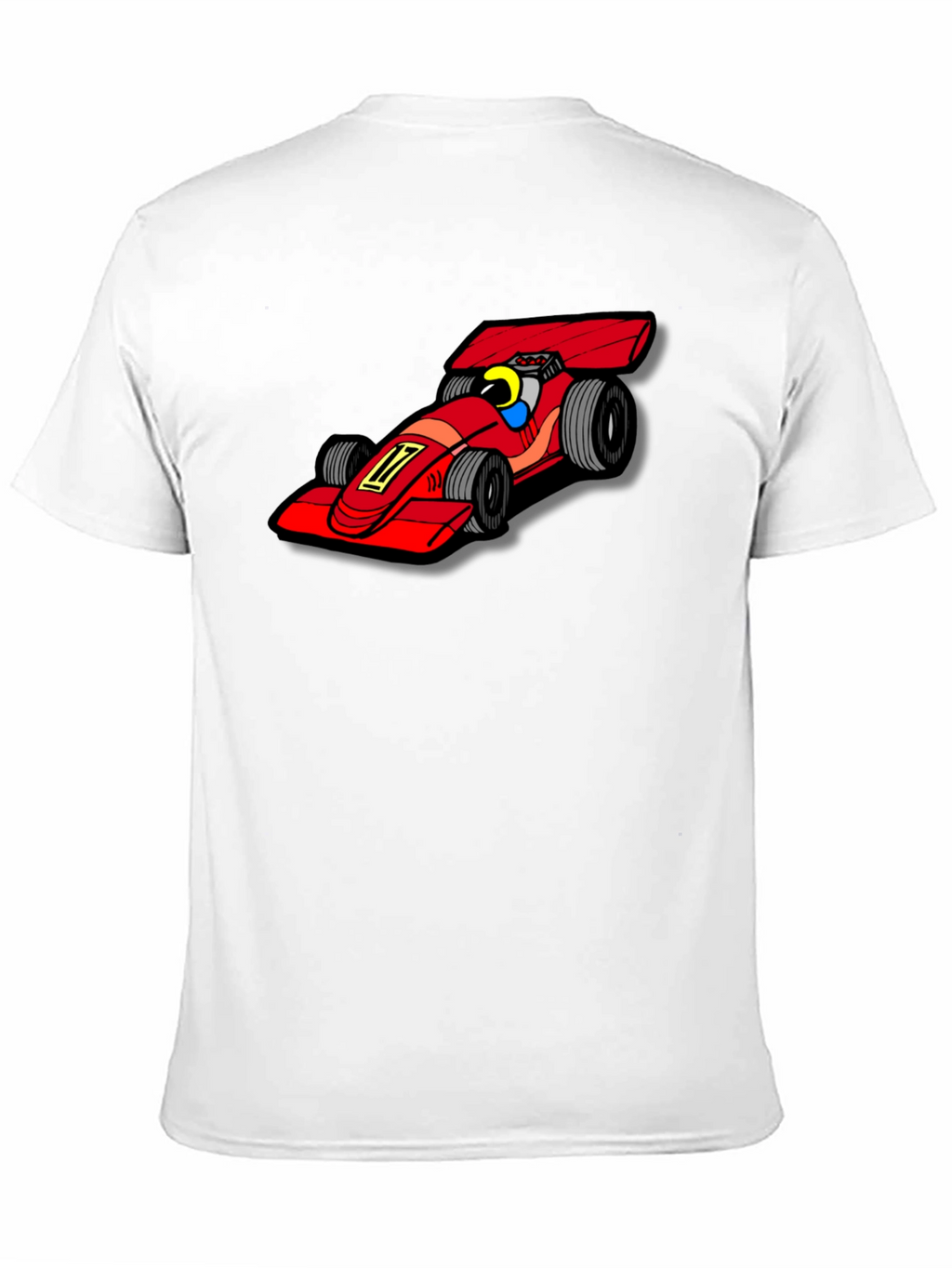 Formula 1 Race Car Graphic Tee - Black