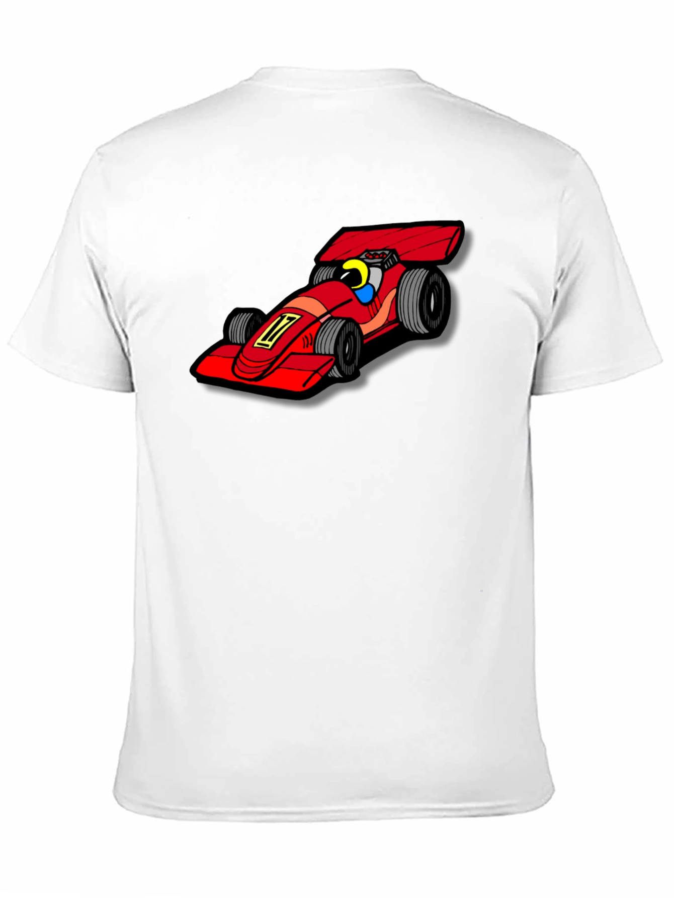 Formula 1 Race Car Graphic Tee - Black