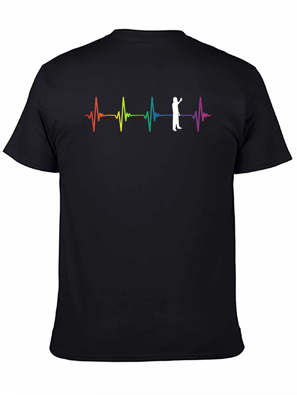 Rainbow Heartbeat T-Shirt - Love & Life