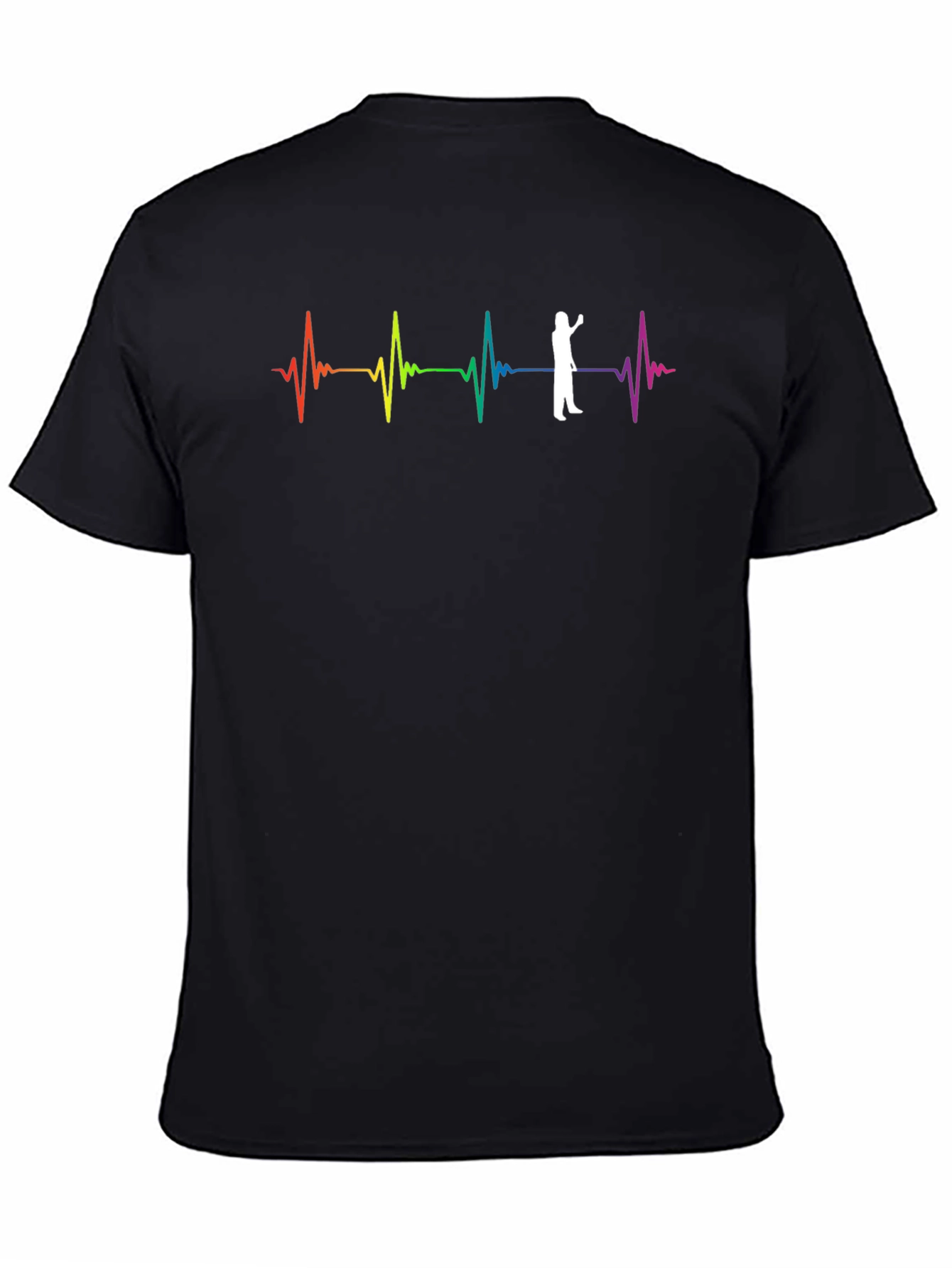 Rainbow Heartbeat T-Shirt - Love & Life