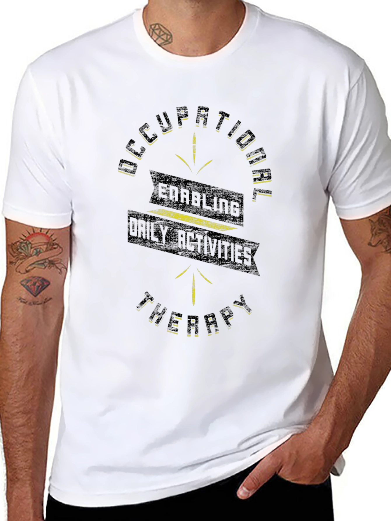 Occupational Therapy T-Shirt - Enabling Daily Activities