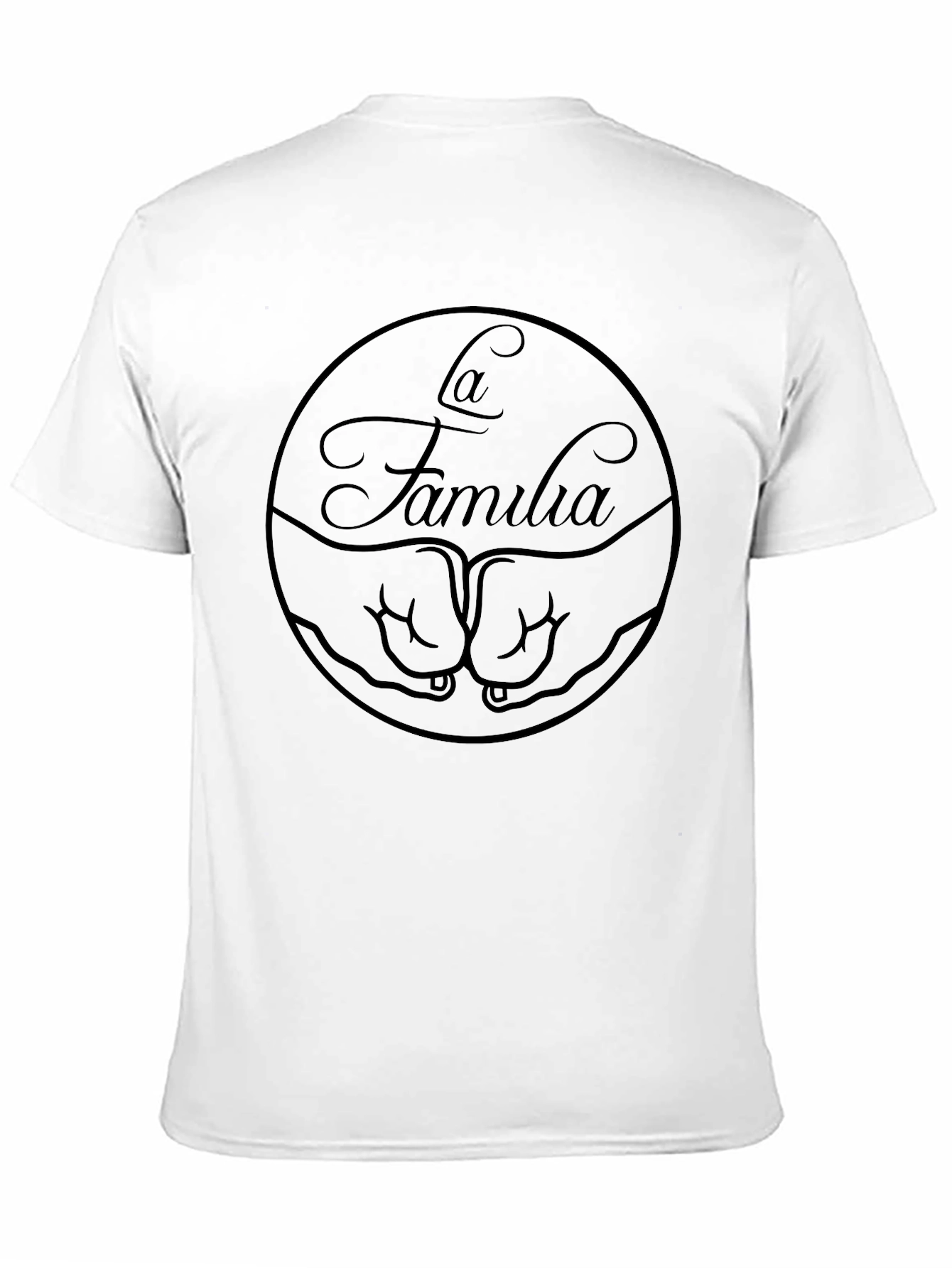 La Familia Black Graphic Tee
