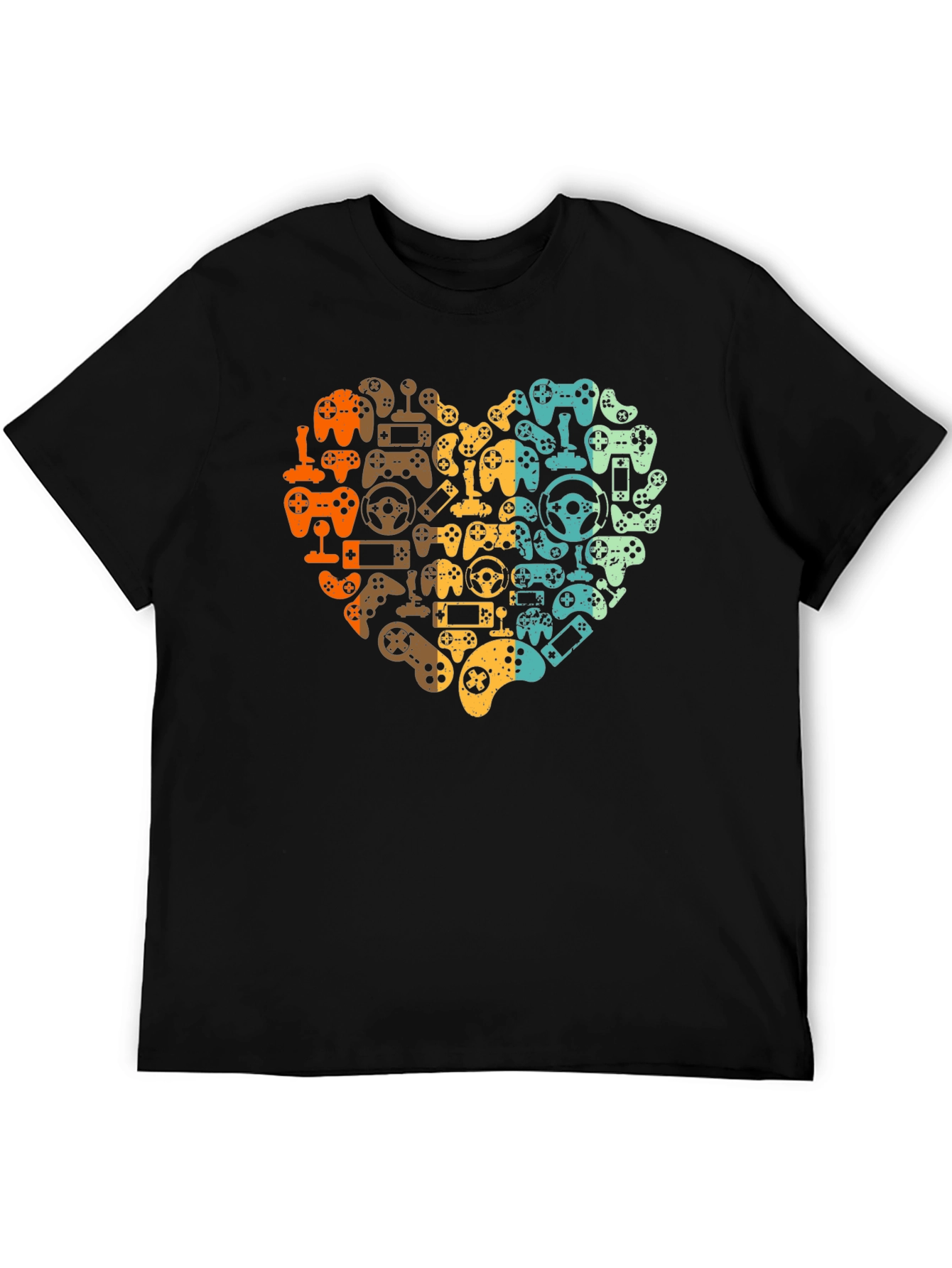 Gaming Heart T-Shirt - Gamer Love
