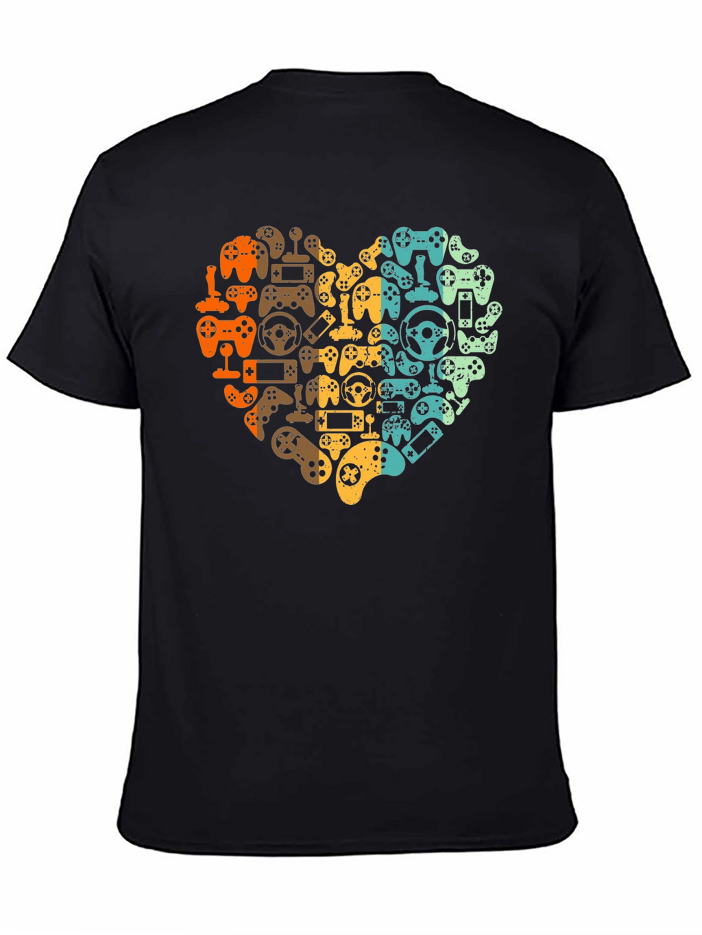 Gaming Heart T-Shirt - Gamer Love