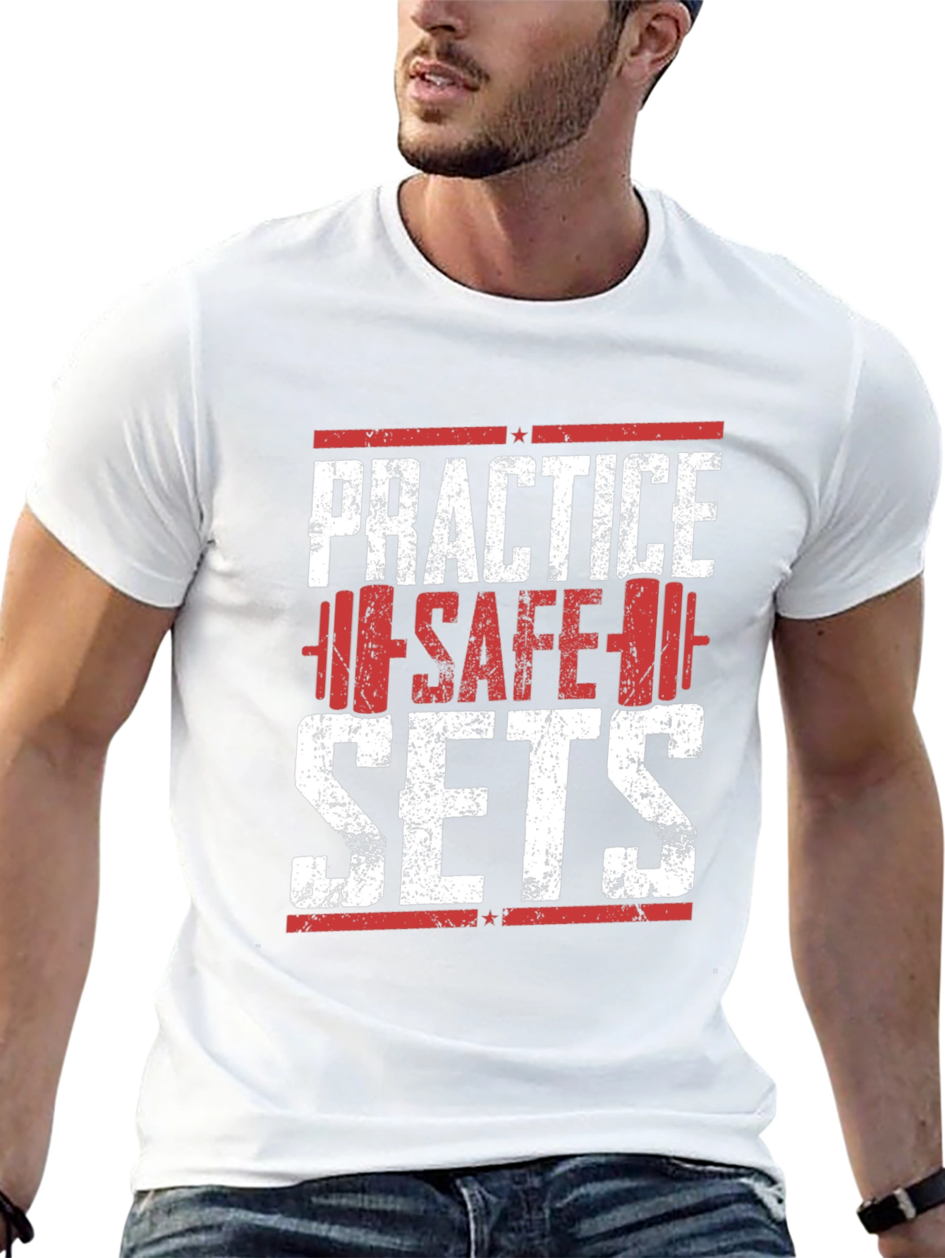 Practice Safe Sets Gym T-Shirt