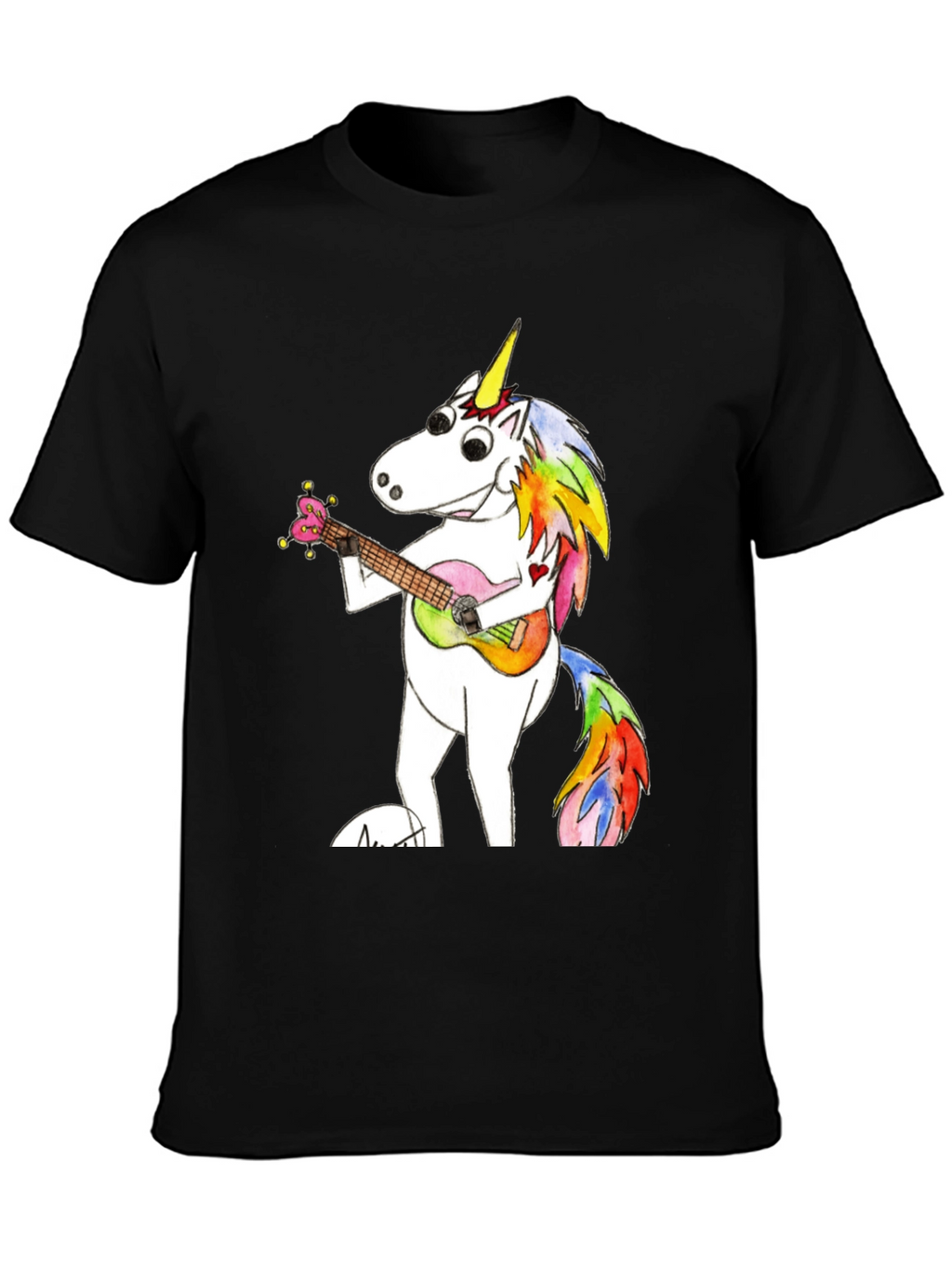 Unicorn Ukulele Graphic Tee