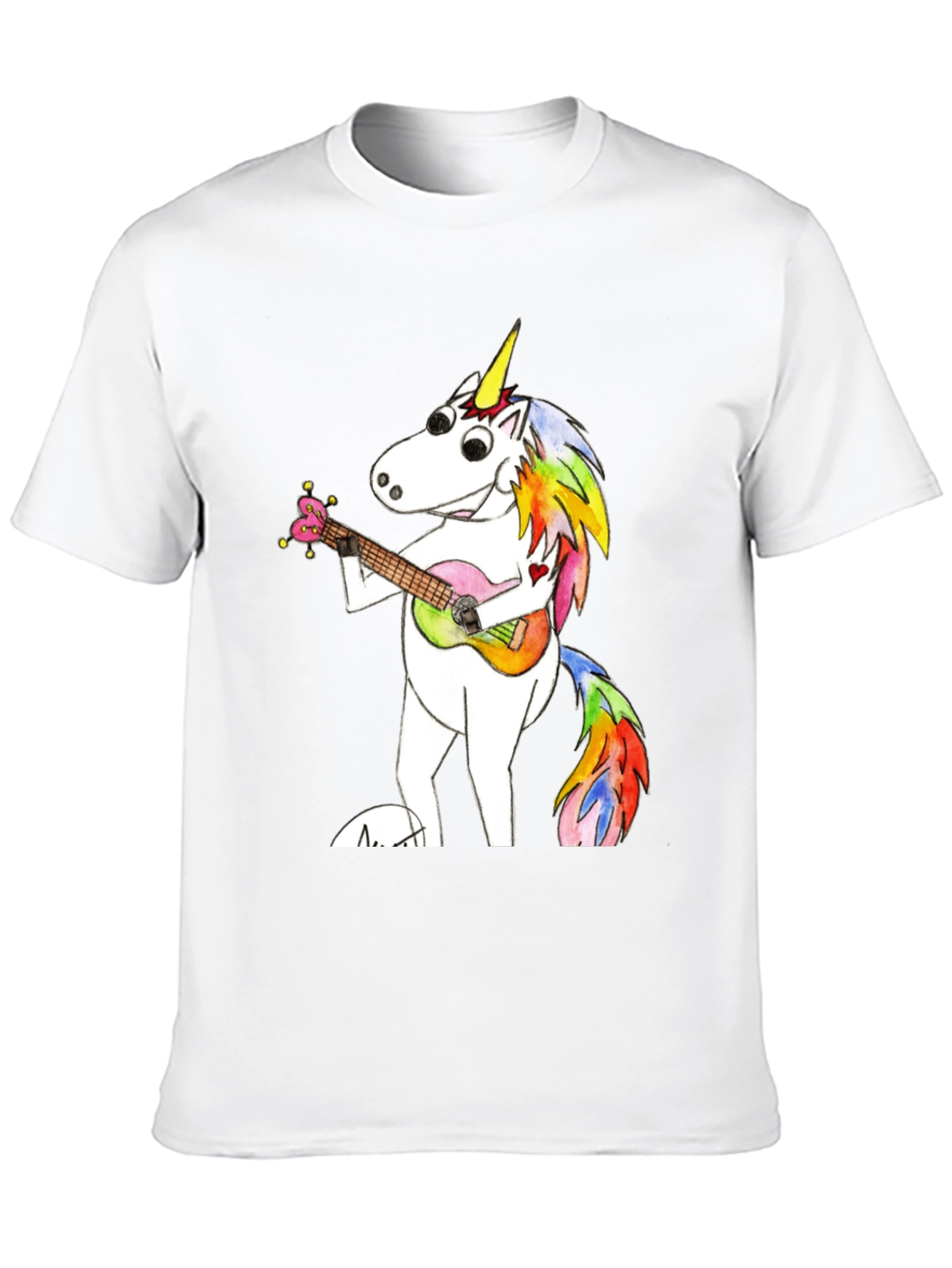 Unicorn Ukulele Graphic Tee