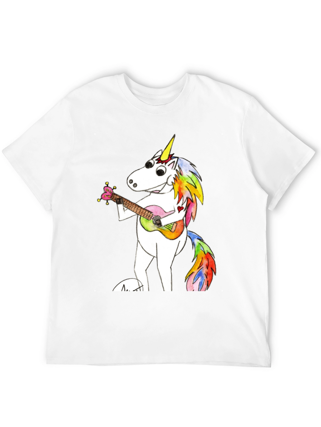 Unicorn Ukulele Graphic Tee