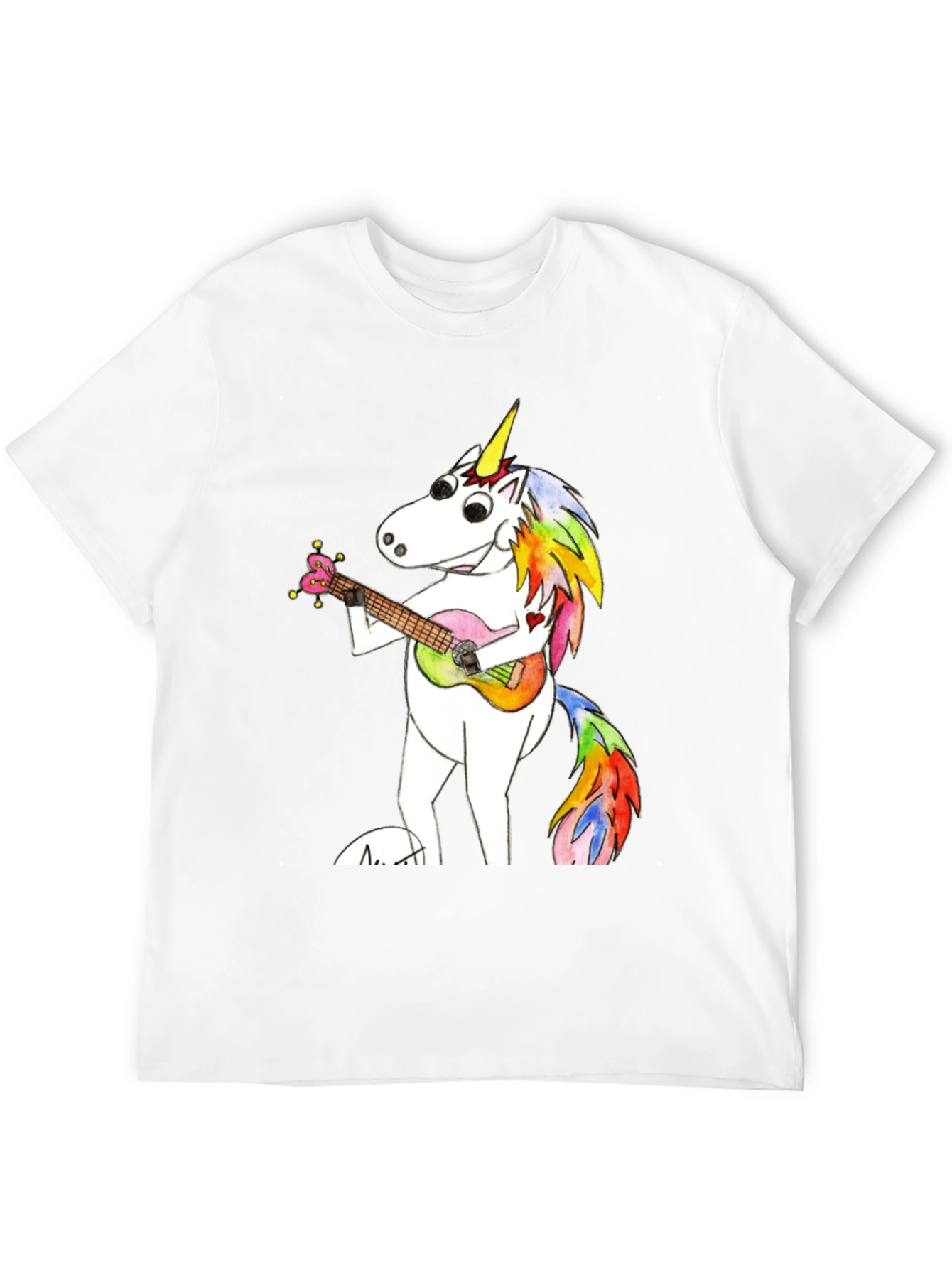 Unicorn Ukulele Graphic Tee
