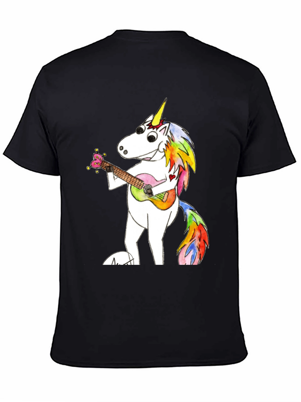 Unicorn Ukulele Graphic Tee