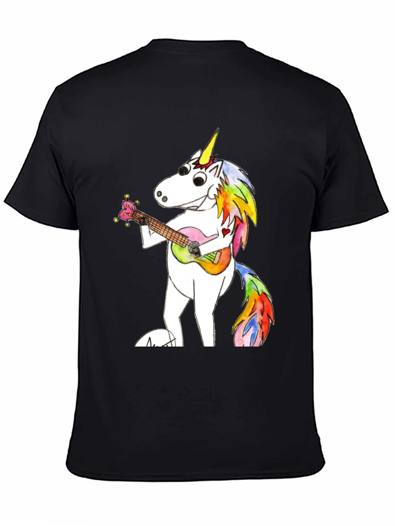 Unicorn Ukulele Graphic Tee