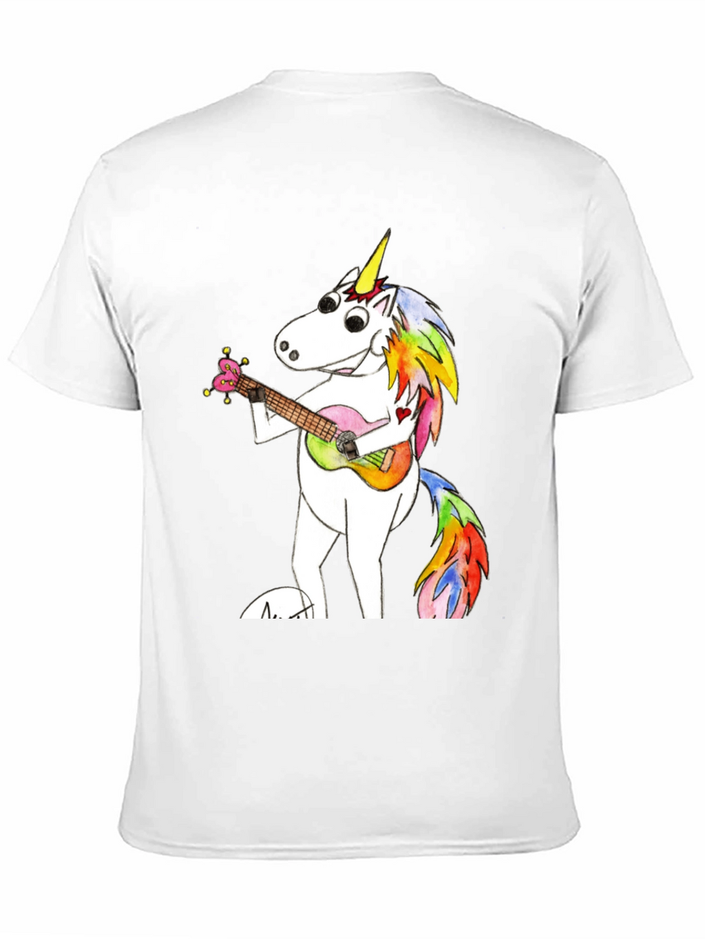 Unicorn Ukulele Graphic Tee