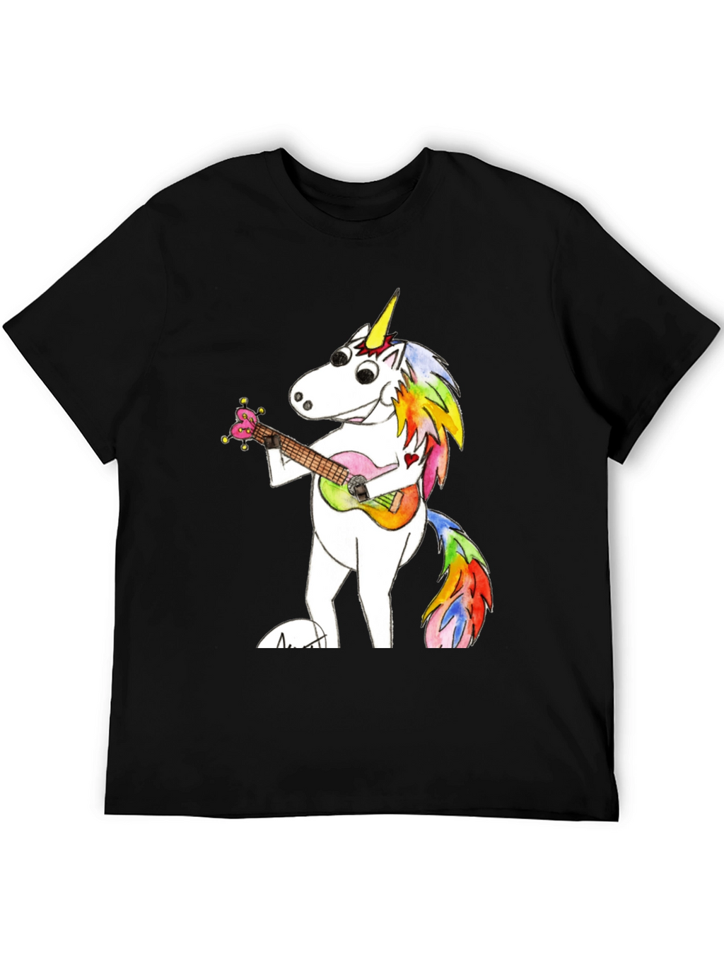 Unicorn Ukulele Graphic Tee