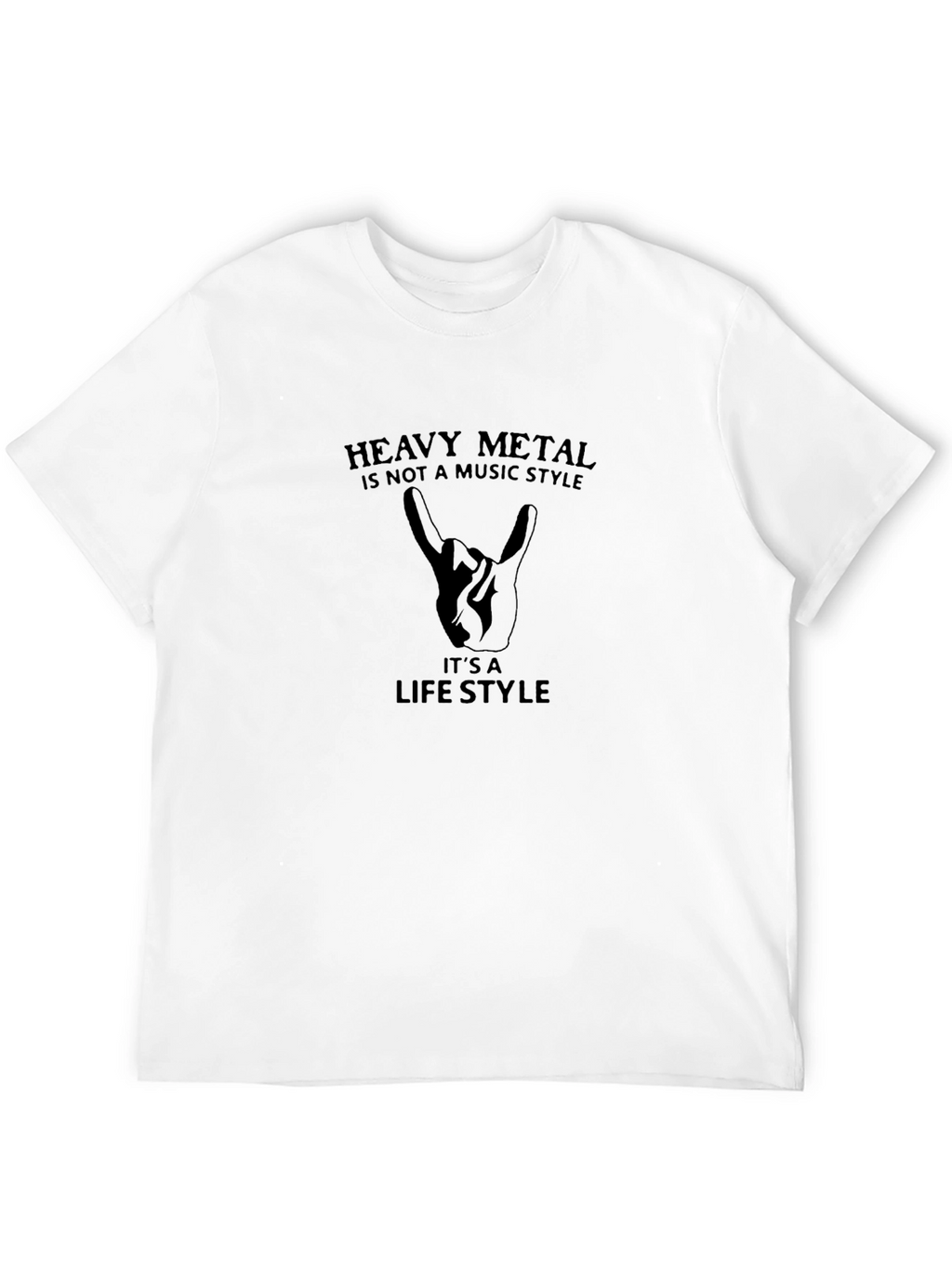 Heavy Metal Lifestyle T-Shirt - Black