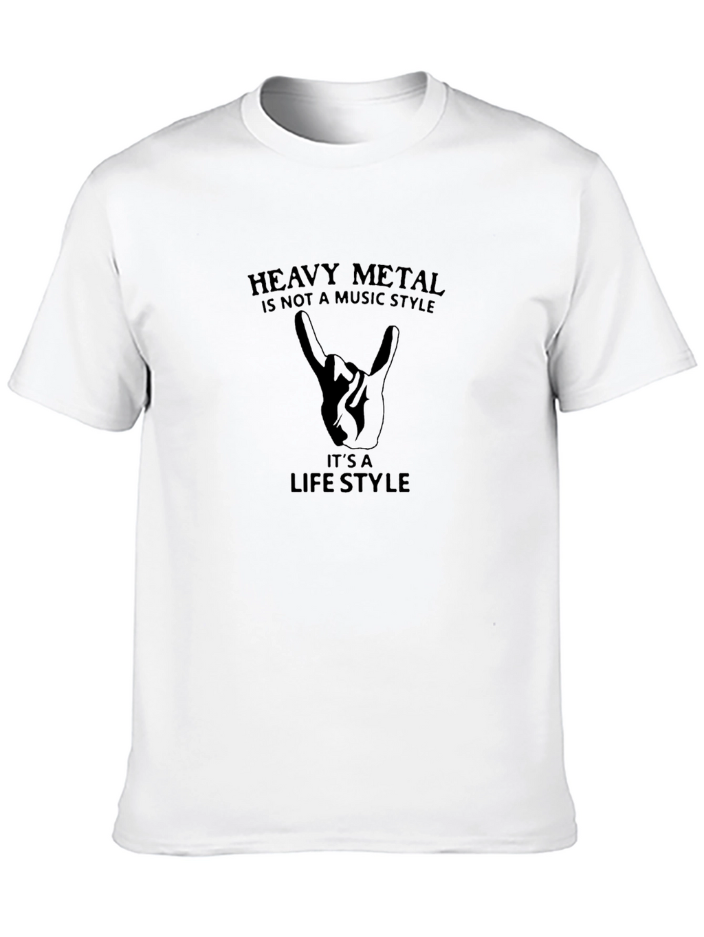 Heavy Metal Lifestyle T-Shirt - Black