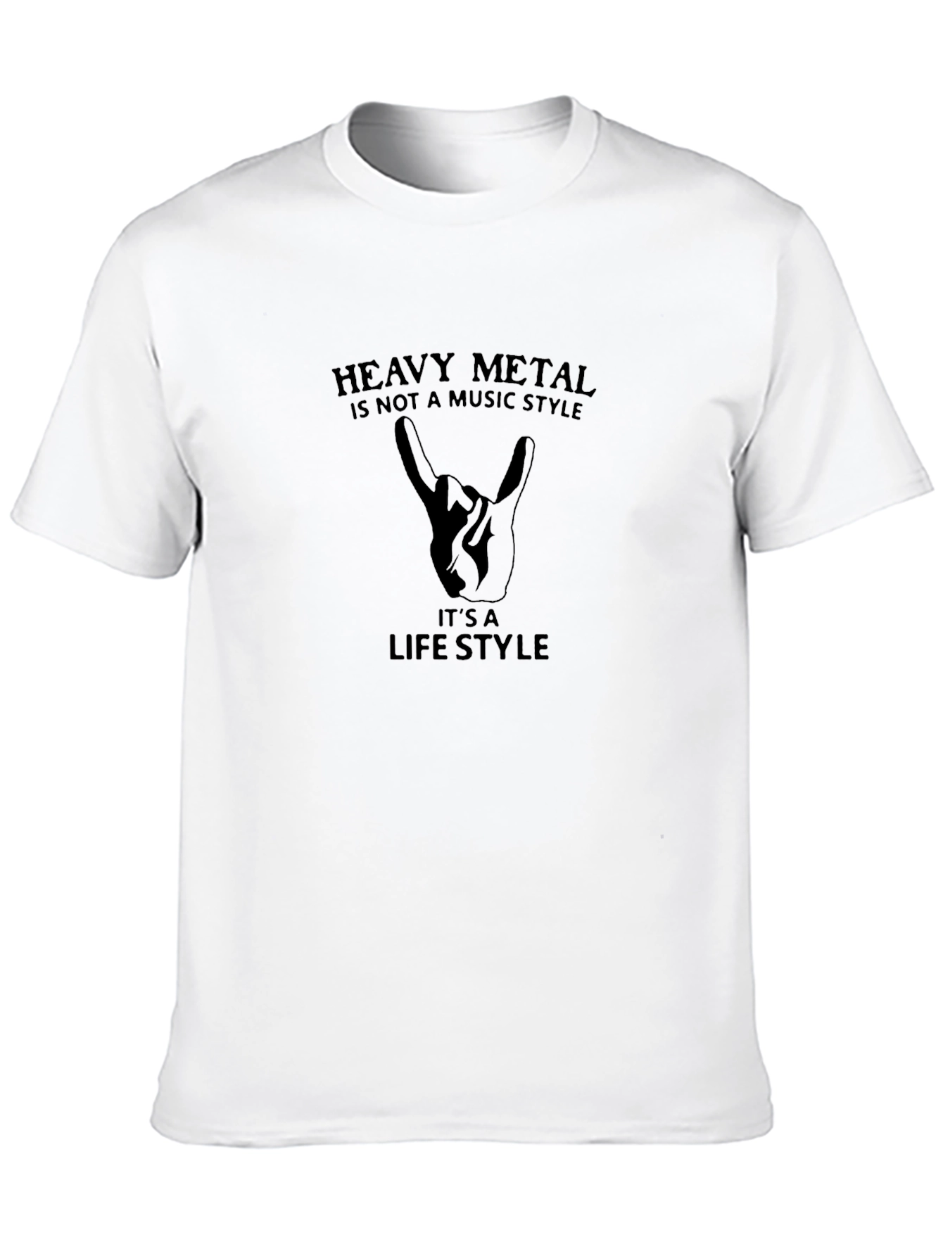 Heavy Metal Lifestyle T-Shirt - Black
