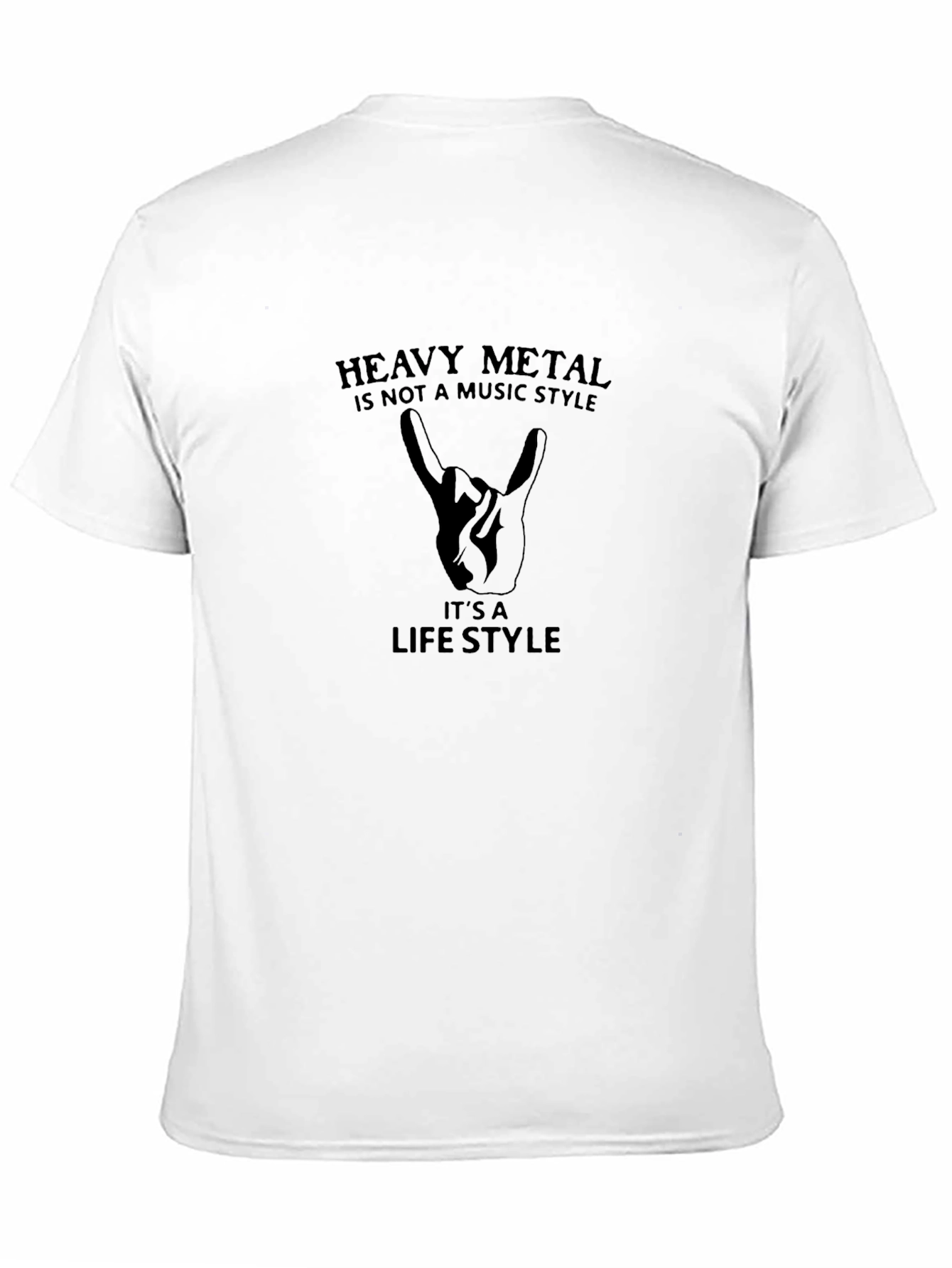 Heavy Metal Lifestyle T-Shirt - Black