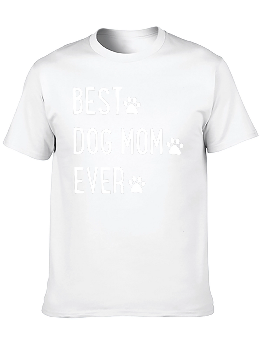 Best Dog Mom Ever Black Graphic Tee