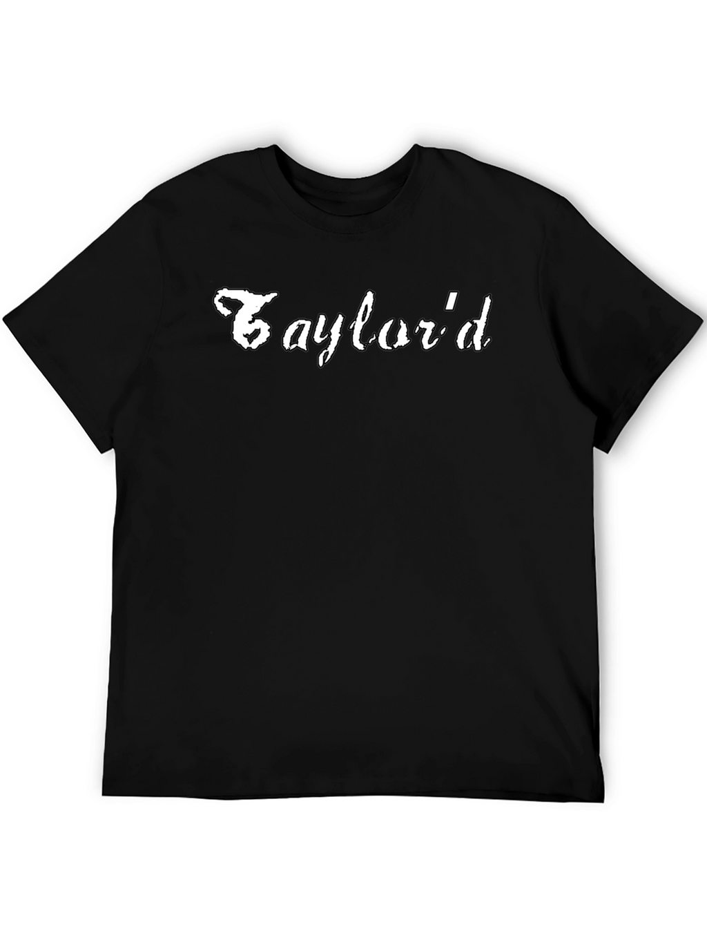 Saylordd Graphic Print Black T-Shirt