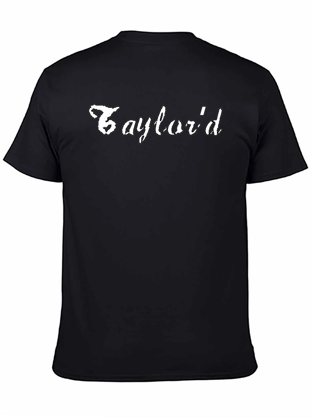 Saylordd Graphic Print Black T-Shirt