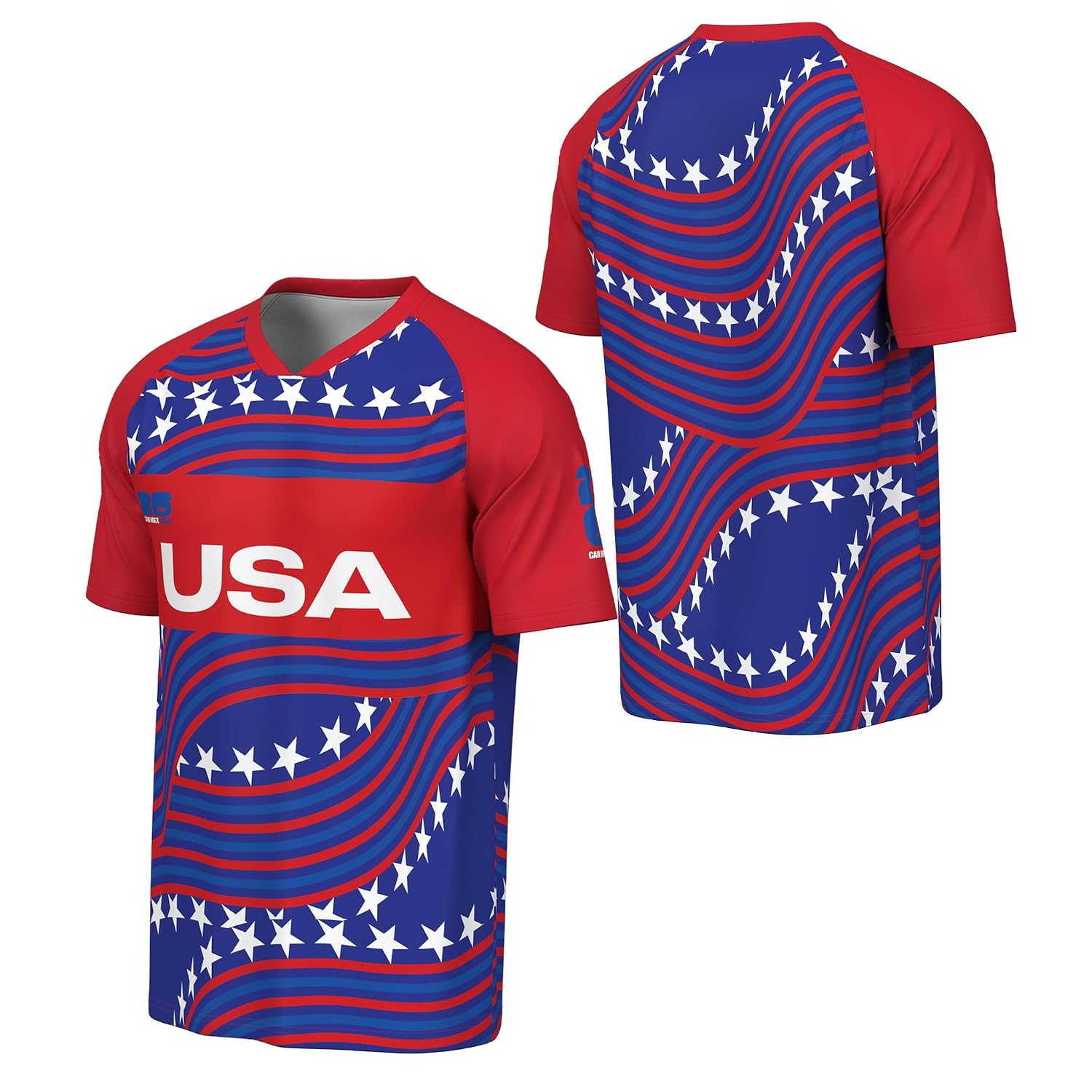 Men's Sublimated Soccer Jersey - 2026 World Cup Style
