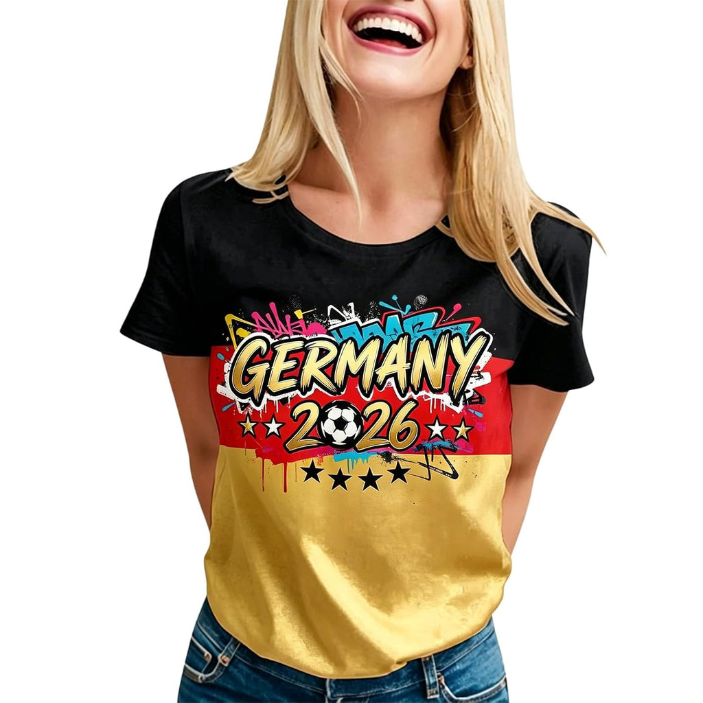 Women's World Cup Soccer Jersey 2026 - Short Sleeve Graphic Tee