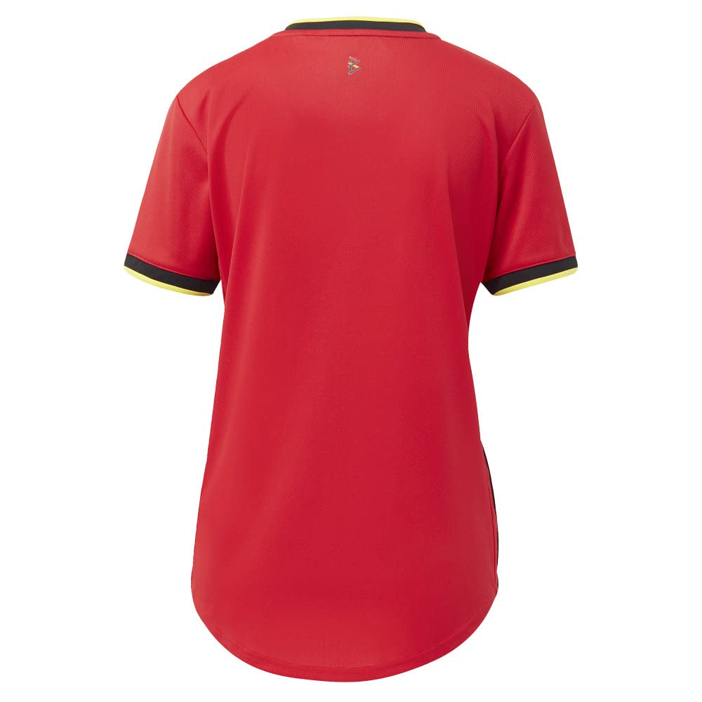 Women's Belgium Home Soccer Jersey - Red