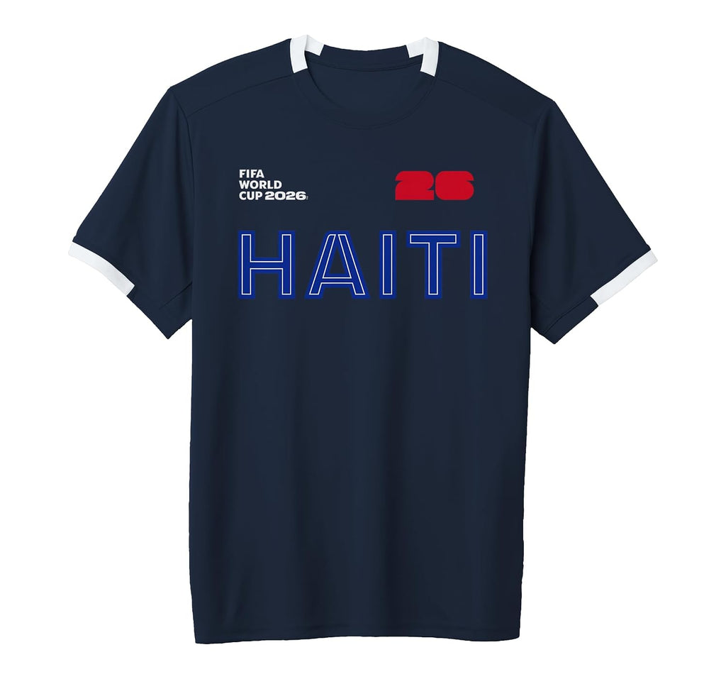 Haiti Short-Sleeve Soccer Jersey