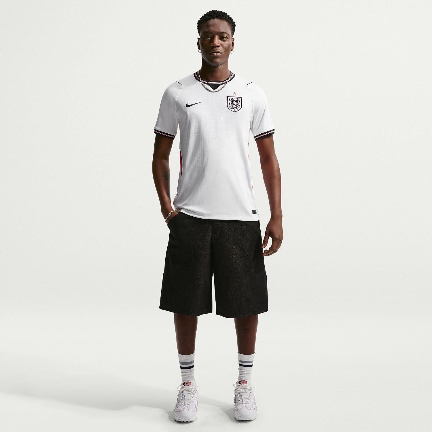 England Men's Home 2026 Dri-FIT Soccer Jersey