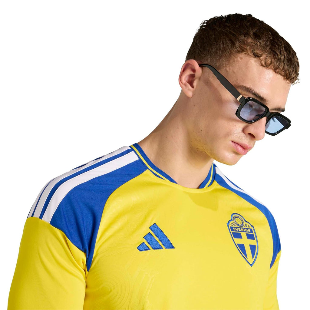 Men's Sweden Home Soccer Jersey