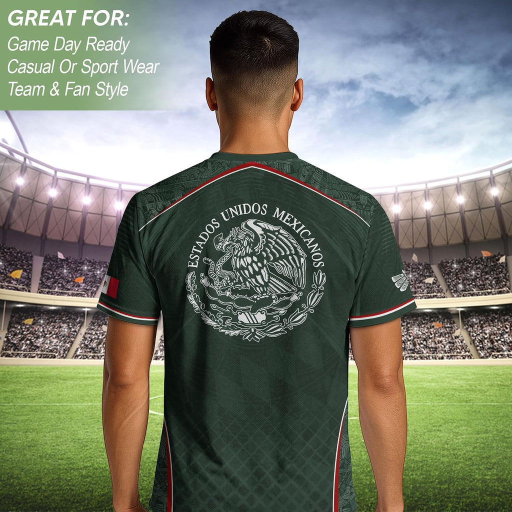 Mexico Soccer Jersey for Men - Lightweight Cloth Style