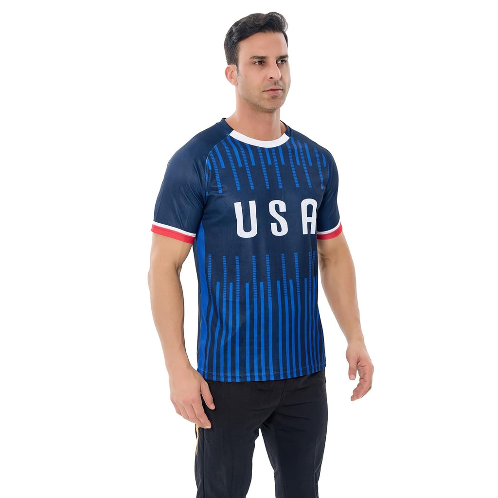 Men's Short Sleeve Soccer Jersey for Game Day