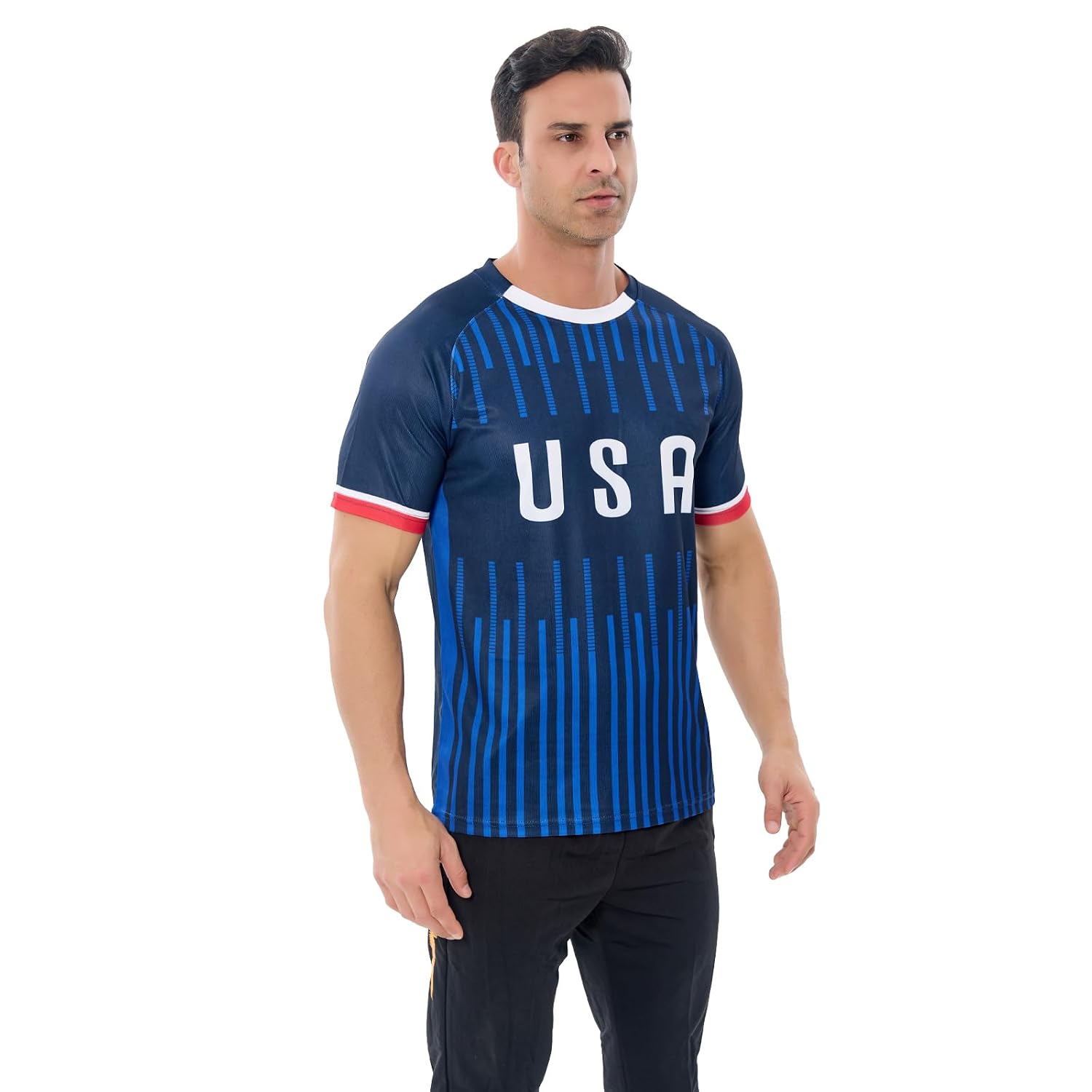Men's Short Sleeve Soccer Jersey for Game Day