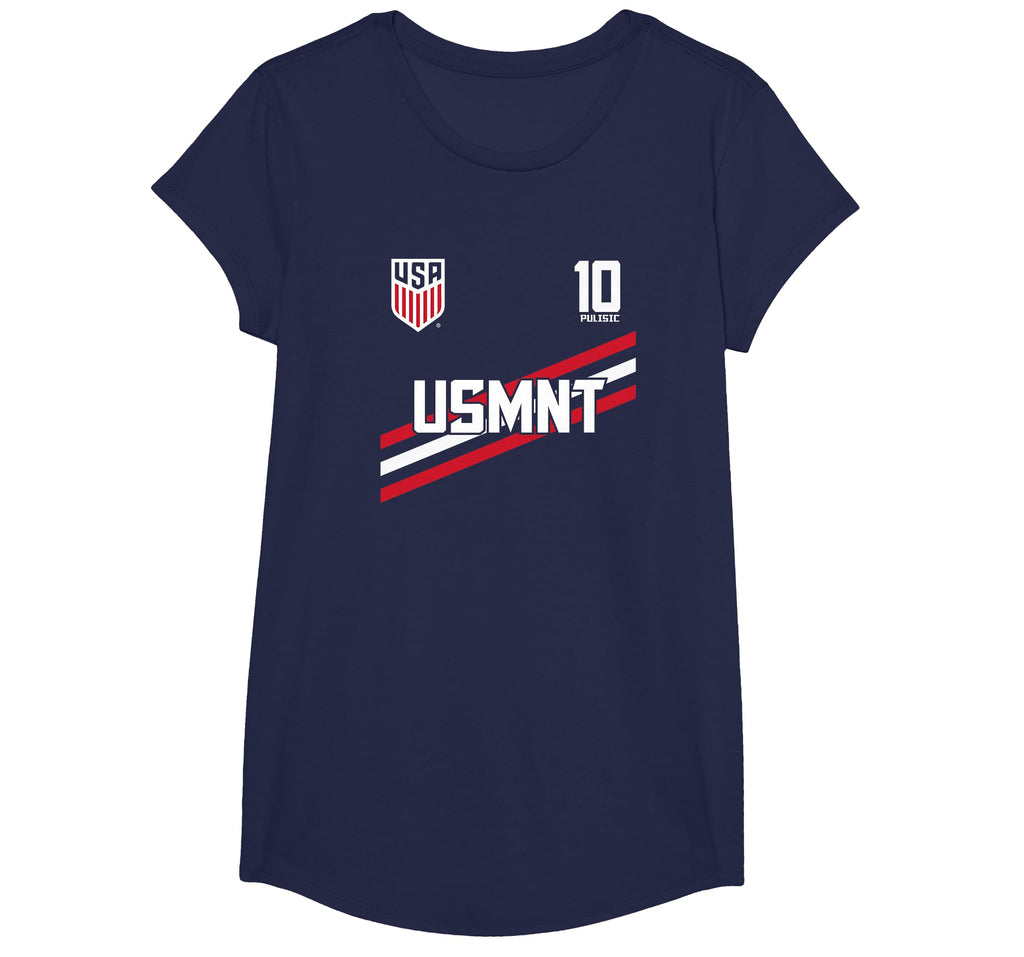 Navy USMNT Soccer Jersey T-Shirt