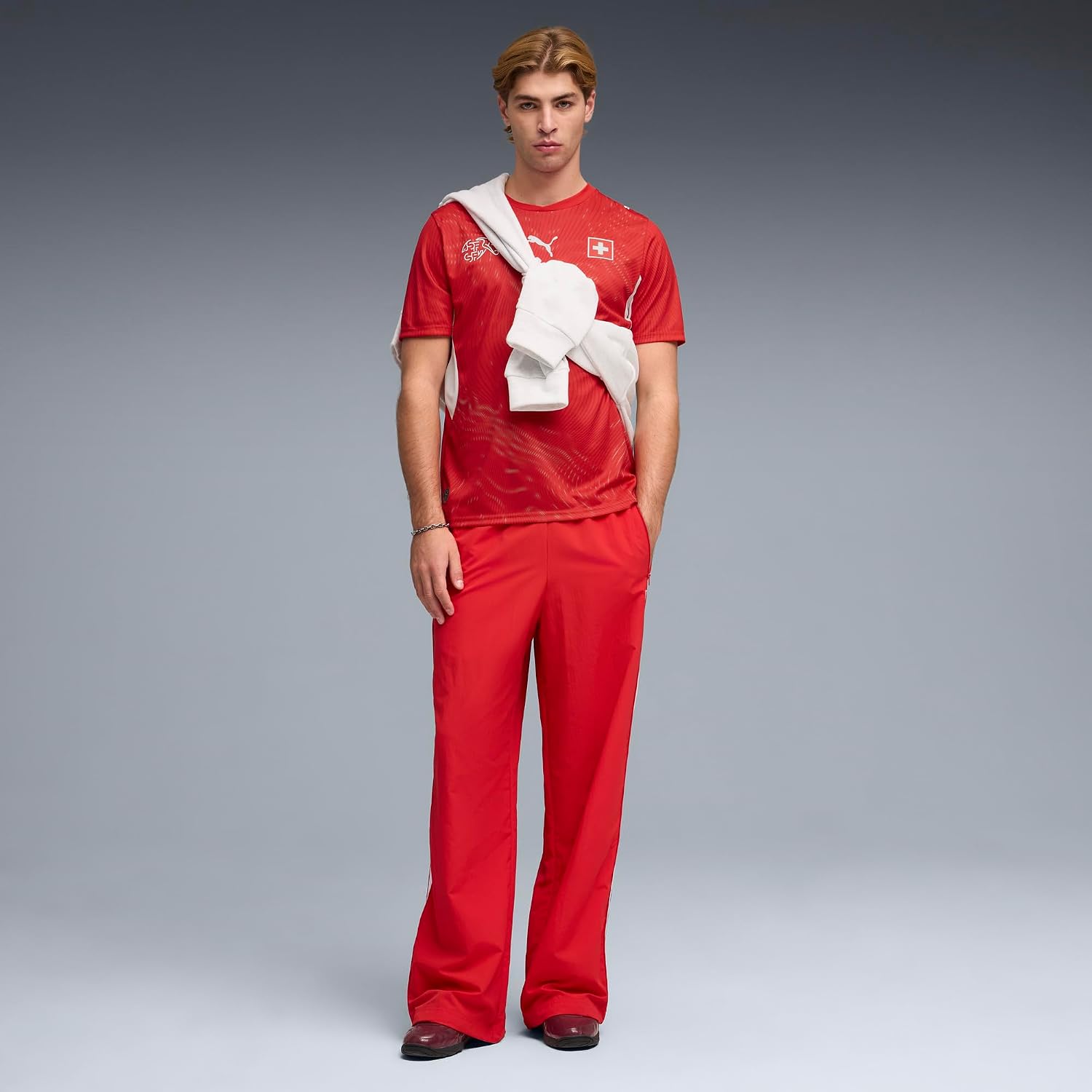 Men's Short Sleeve Crew Neck Soccer Jersey - Casual Home Style