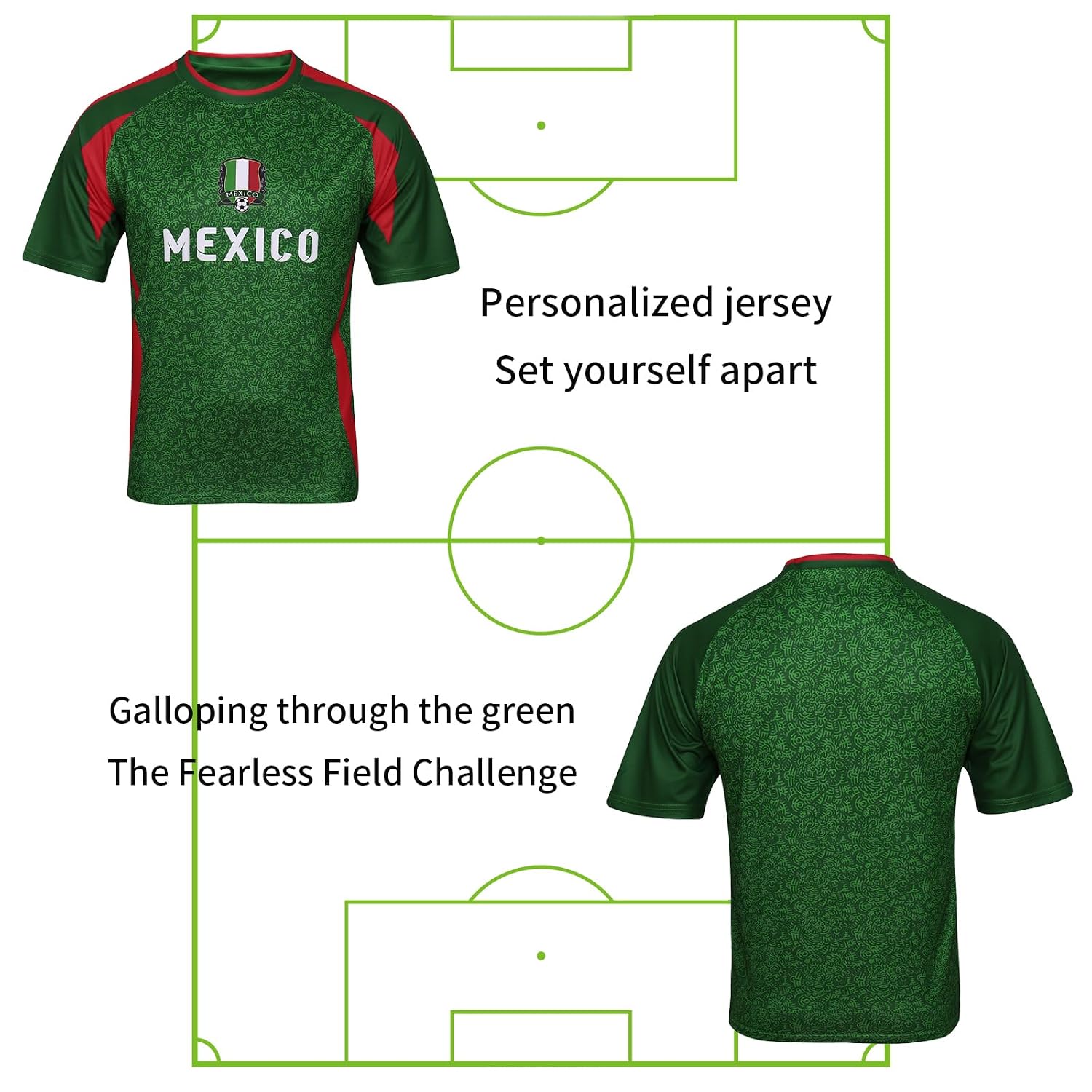 Soccer Jersey for World Cup Fans - Lightweight Cloth Style