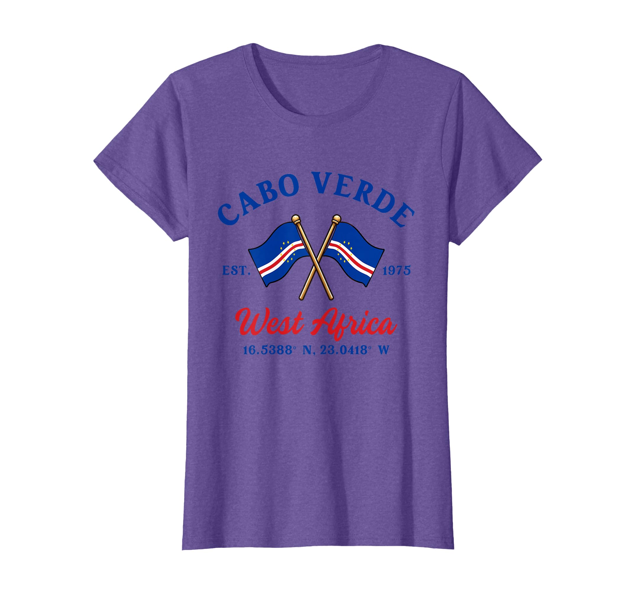 Cabo Verde Root Cross Flag T-Shirt