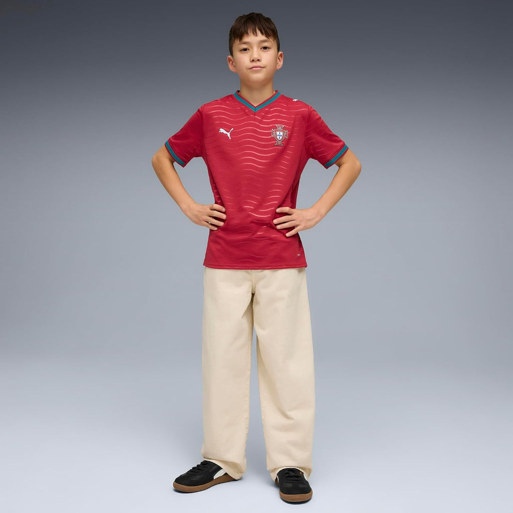 Kids Boys Home Long Sleeve Replica Soccer Jersey
