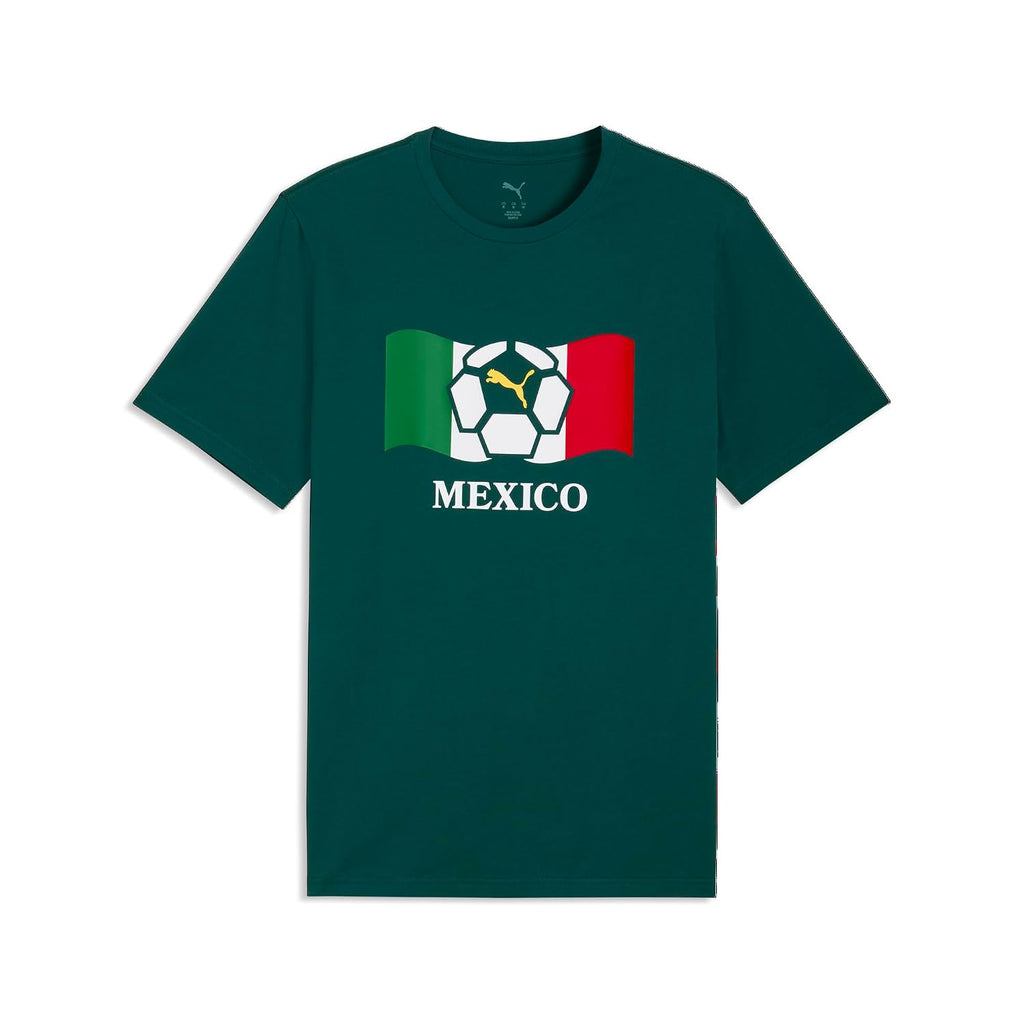 Men's Mexico Graphic Crew Neck Short Sleeve Soccer Jersey - Green